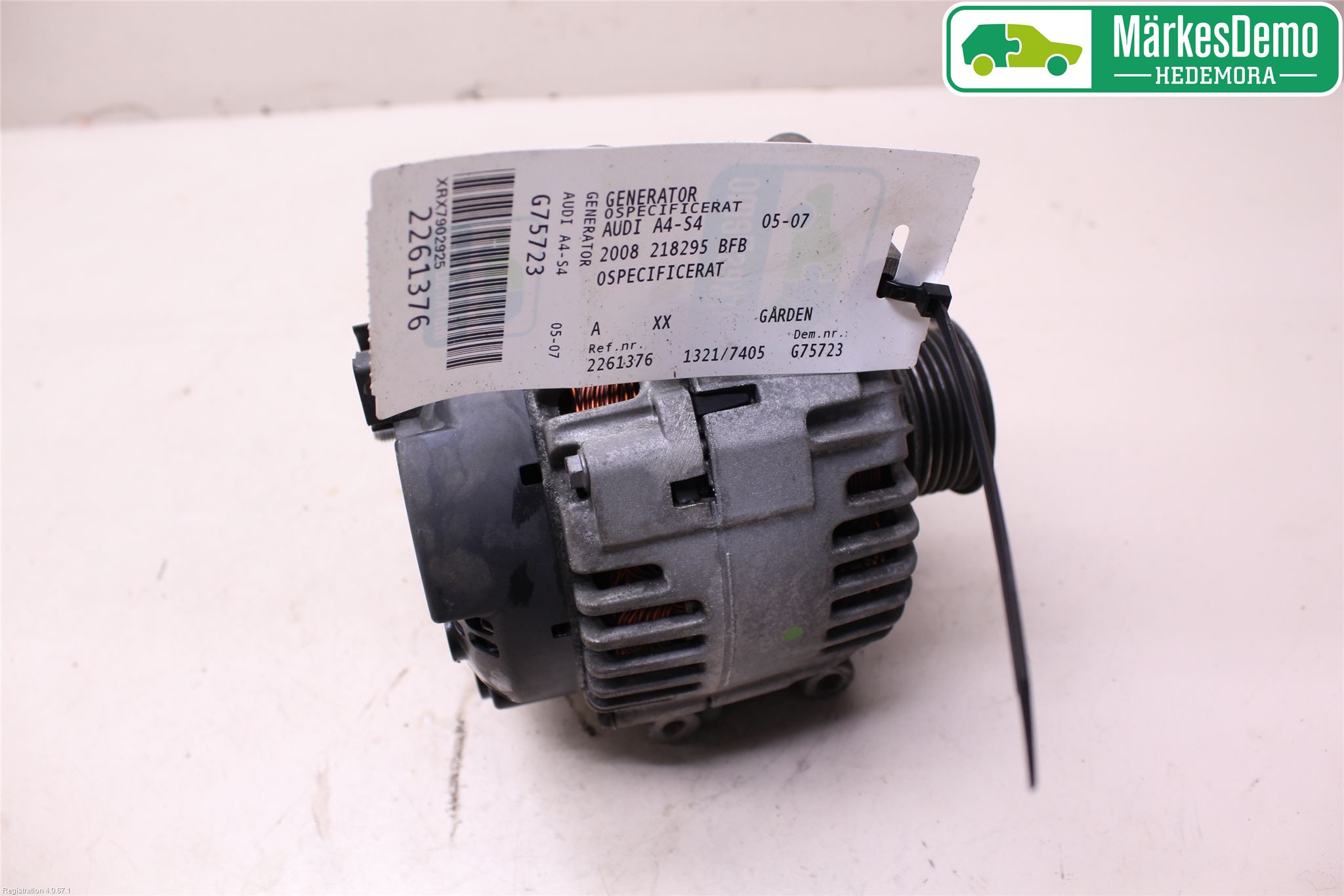 Audi A4/S4 05-07 Dynamo