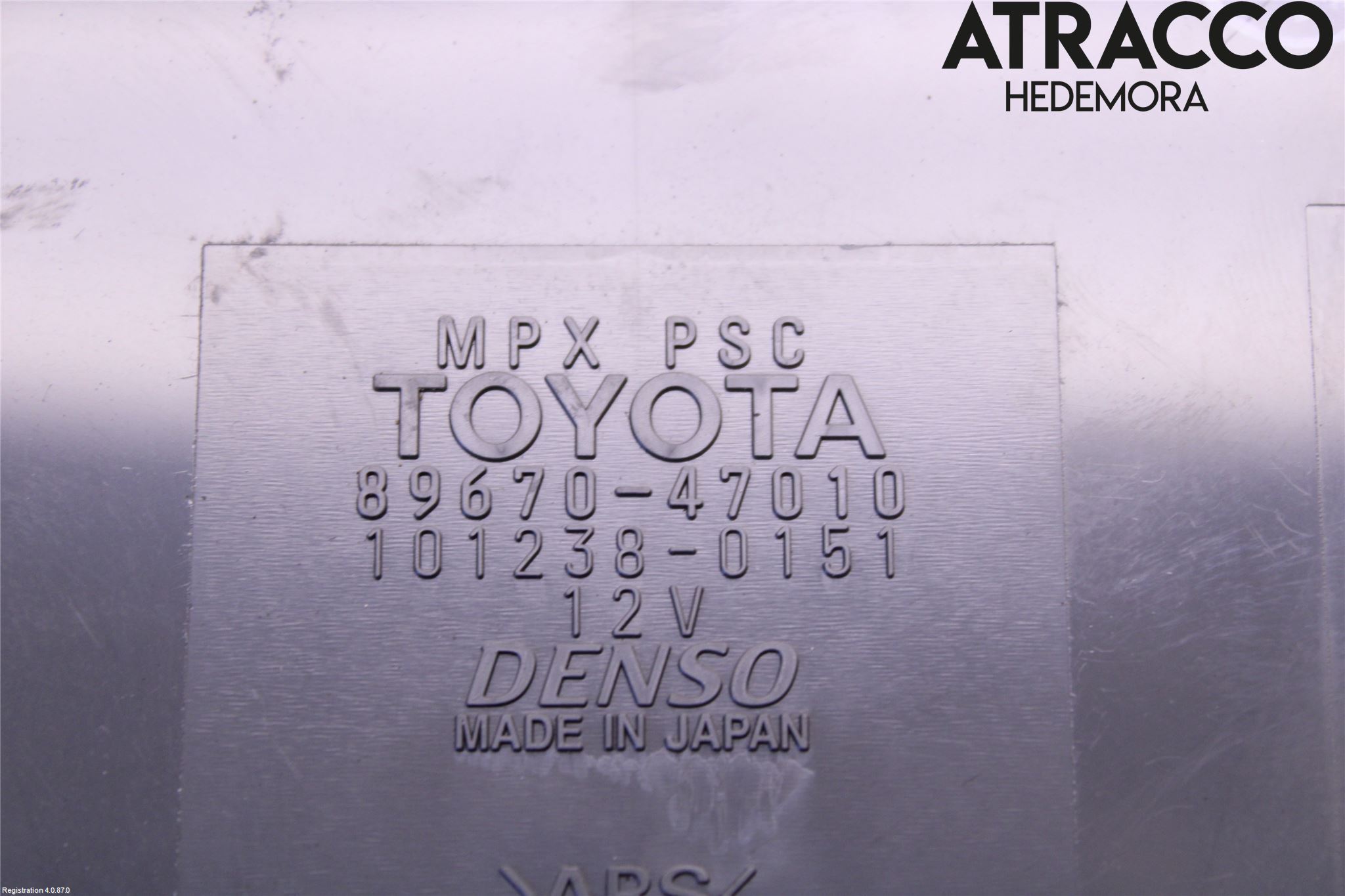Toyota PRIUS NWH20 04-08 Styreenhet Øvrig