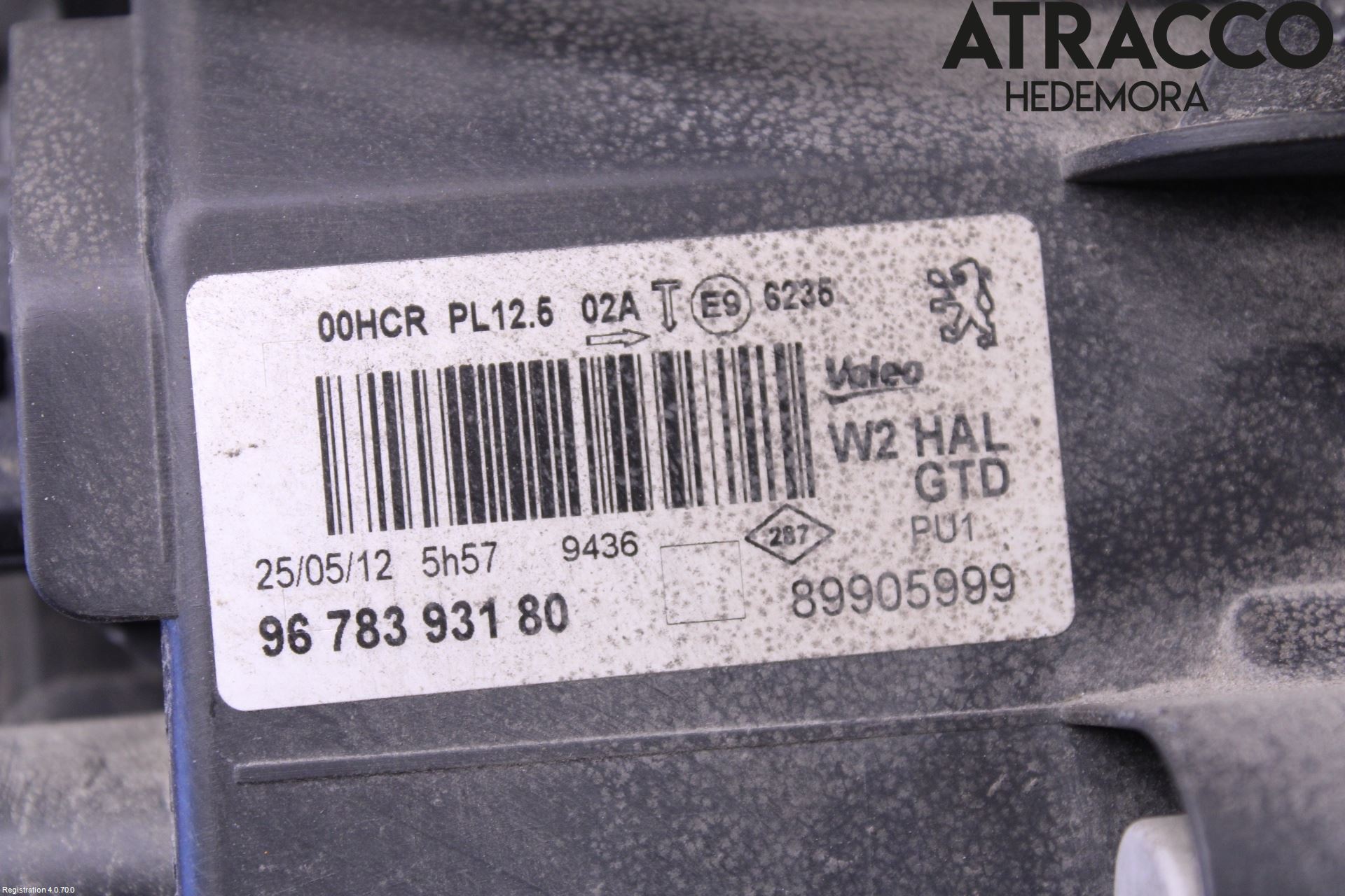 Peugeot 508 11-18 Frontlykt Venstre