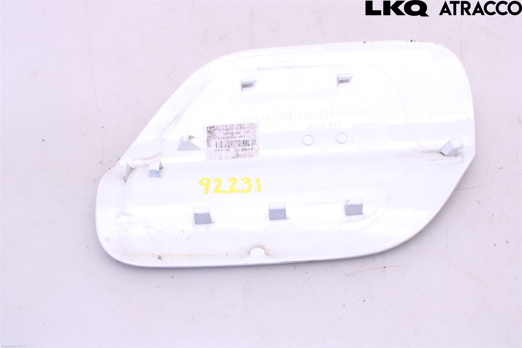 Volkswagen VW PASSAT 15-19 Drivstoff Tankluke