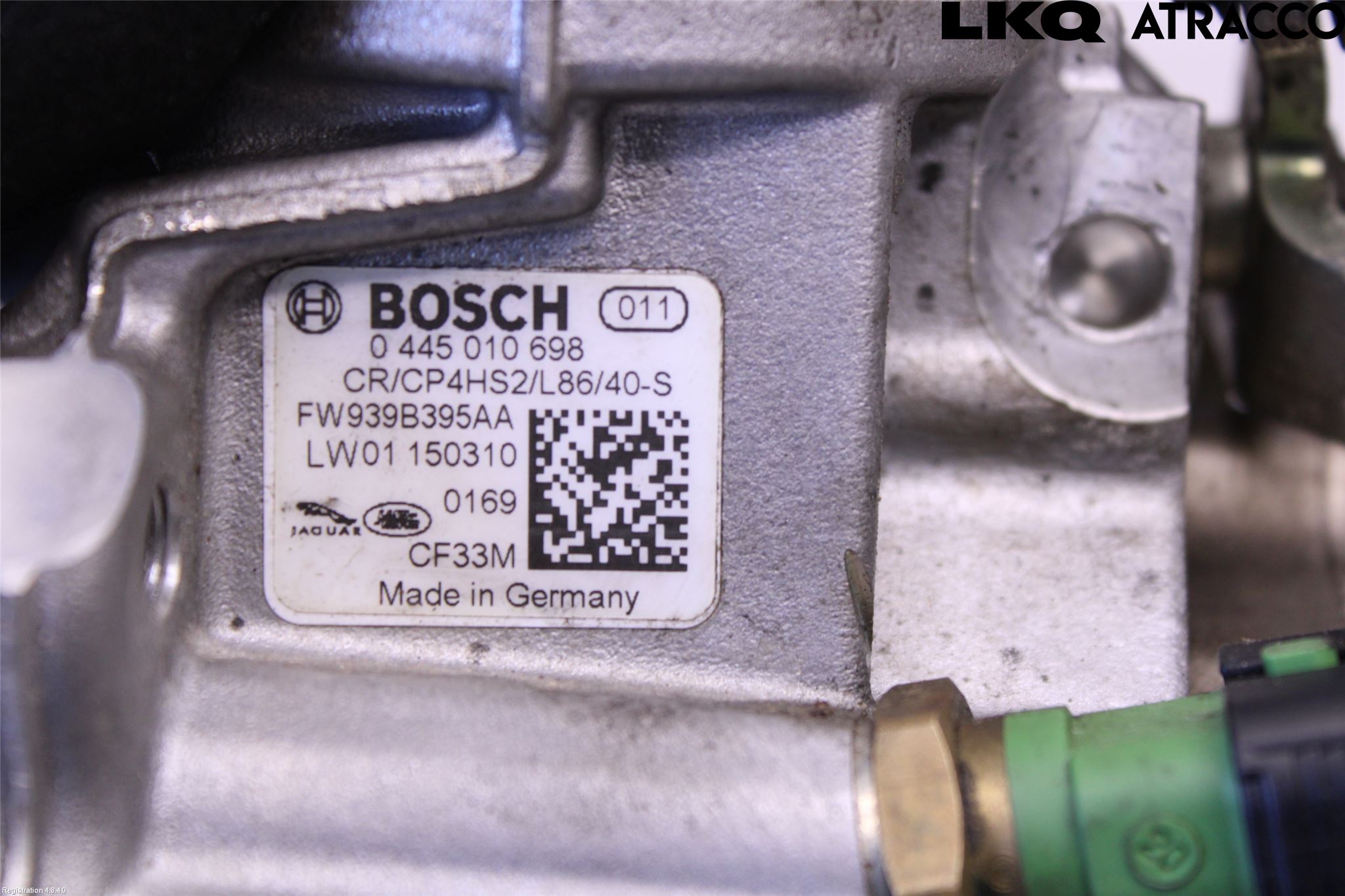 Landrover RANGE ROVER SPORT (L494) 14-22 Drivstoff Dieselpumpe Hoved