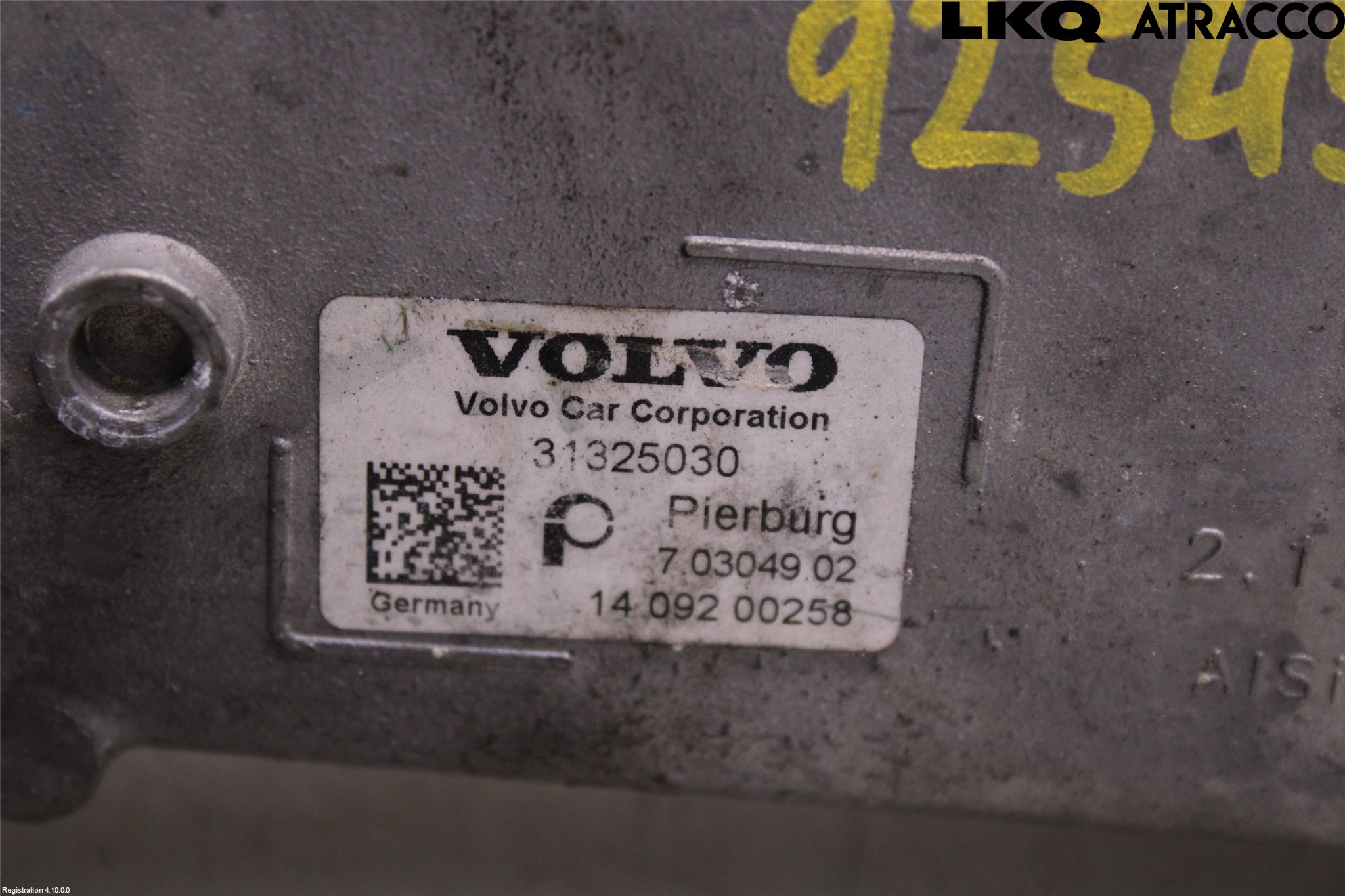 Volvo XC60 14-17 Eksos Kjøler