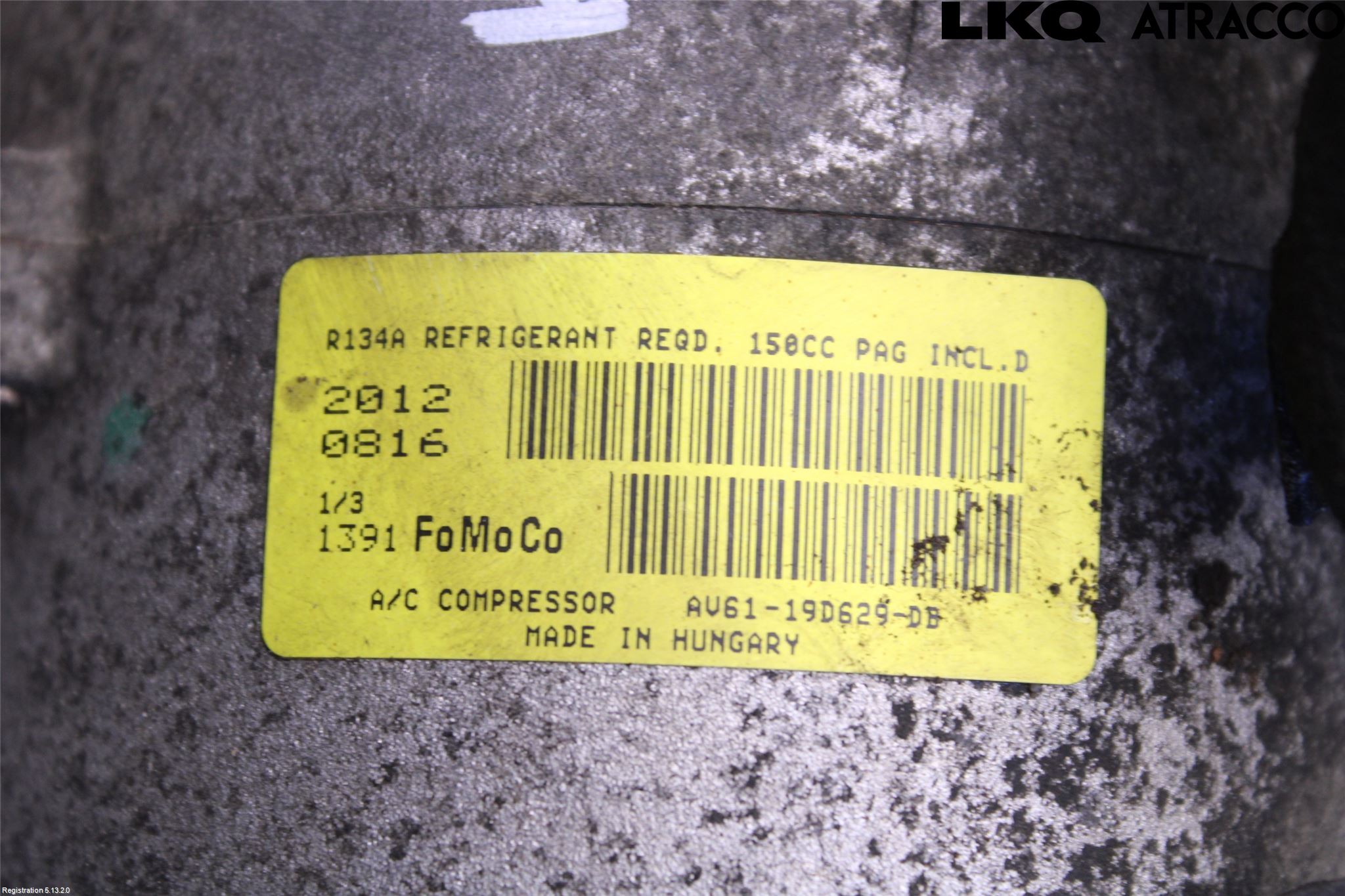 Ford S-MAX 06-15 Varme Ac Kompressor