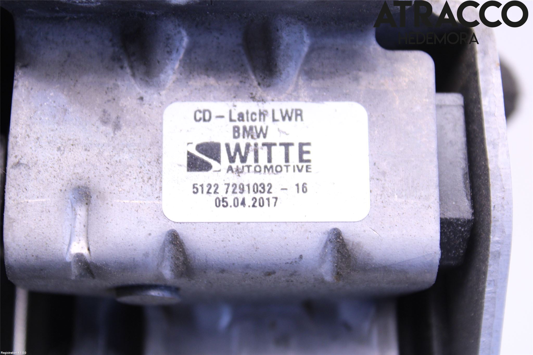 BMW i3 I01 13-22 Bakluke-Lokk Låsekasse
