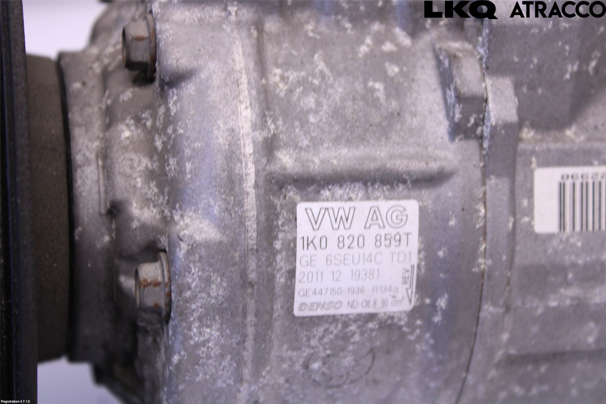 Volkswagen VW JETTA VI 11- Varme Ac Kompressor