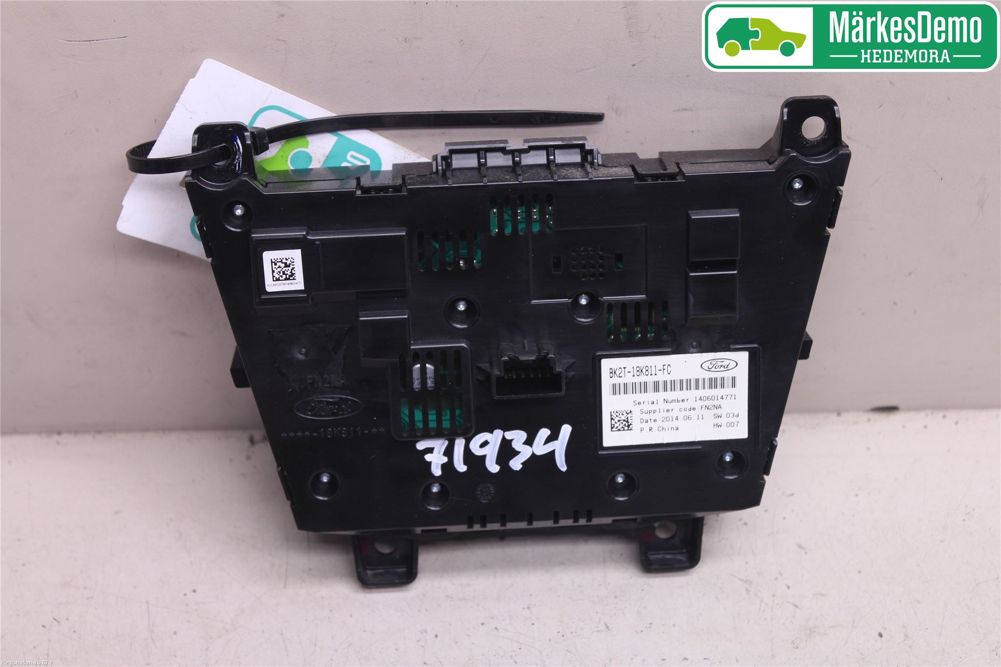 Ford TRANSIT/TOURNEO CUSTOM 13-24 Stereo Radio Med Cd