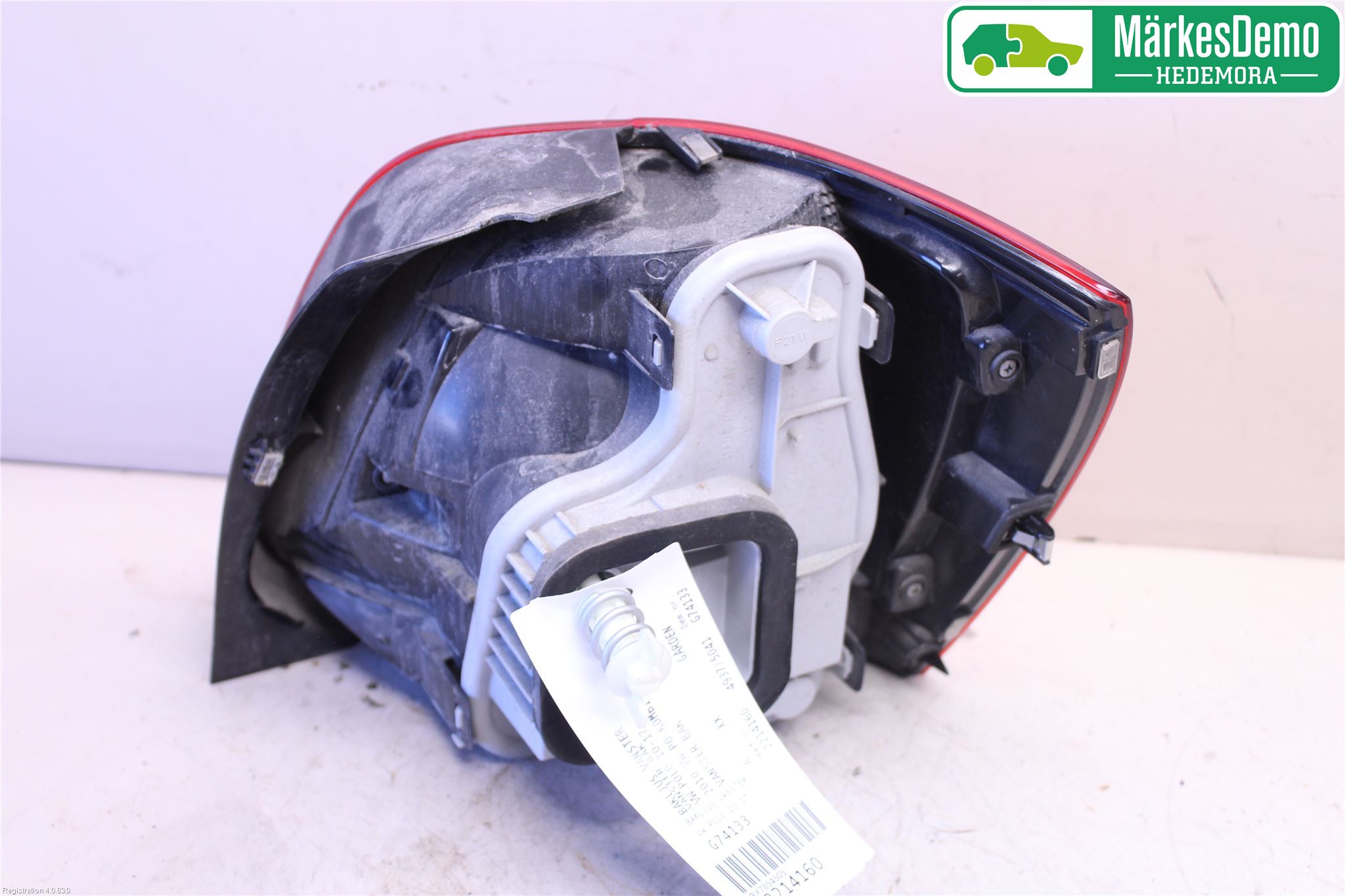 Volkswagen VW POLO 10-17 Baklykt Venstre