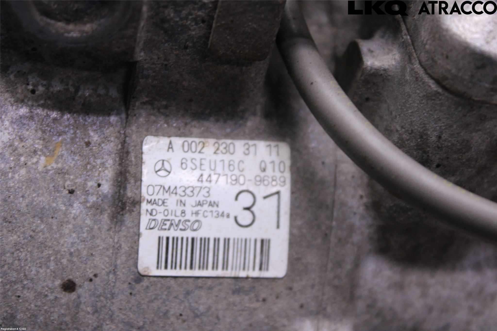 Mercedes-Benz MB E-KLASS (W212) 09-16 Varme Ac Kompressor