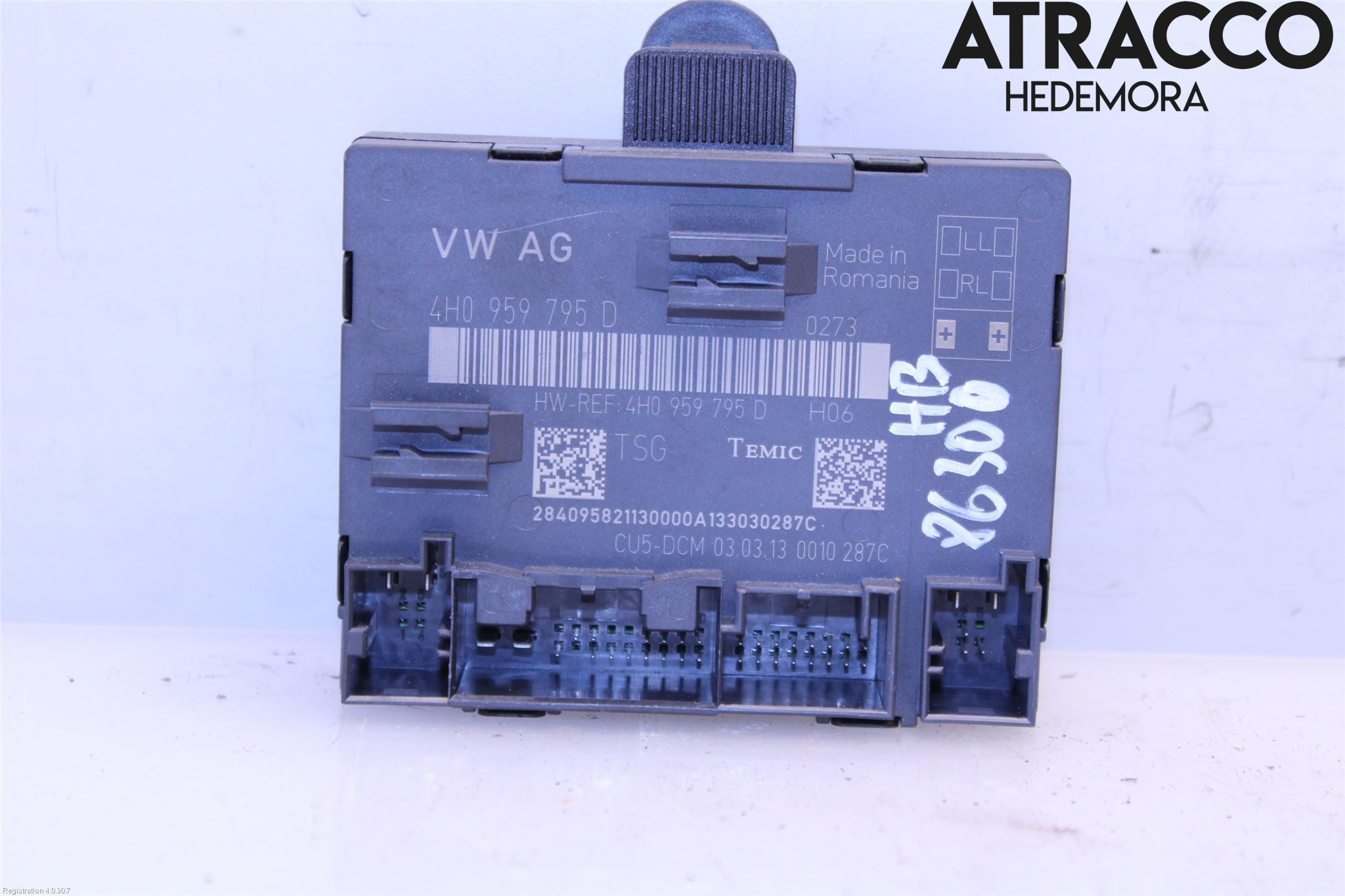 Audi A8/S8 4H 10-17 Styreenhet Dør