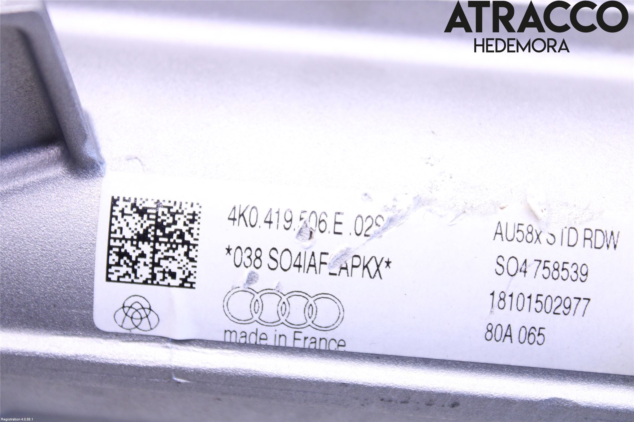 Audi A6 F2/C8 19- Rattakselaggregat Justerbart