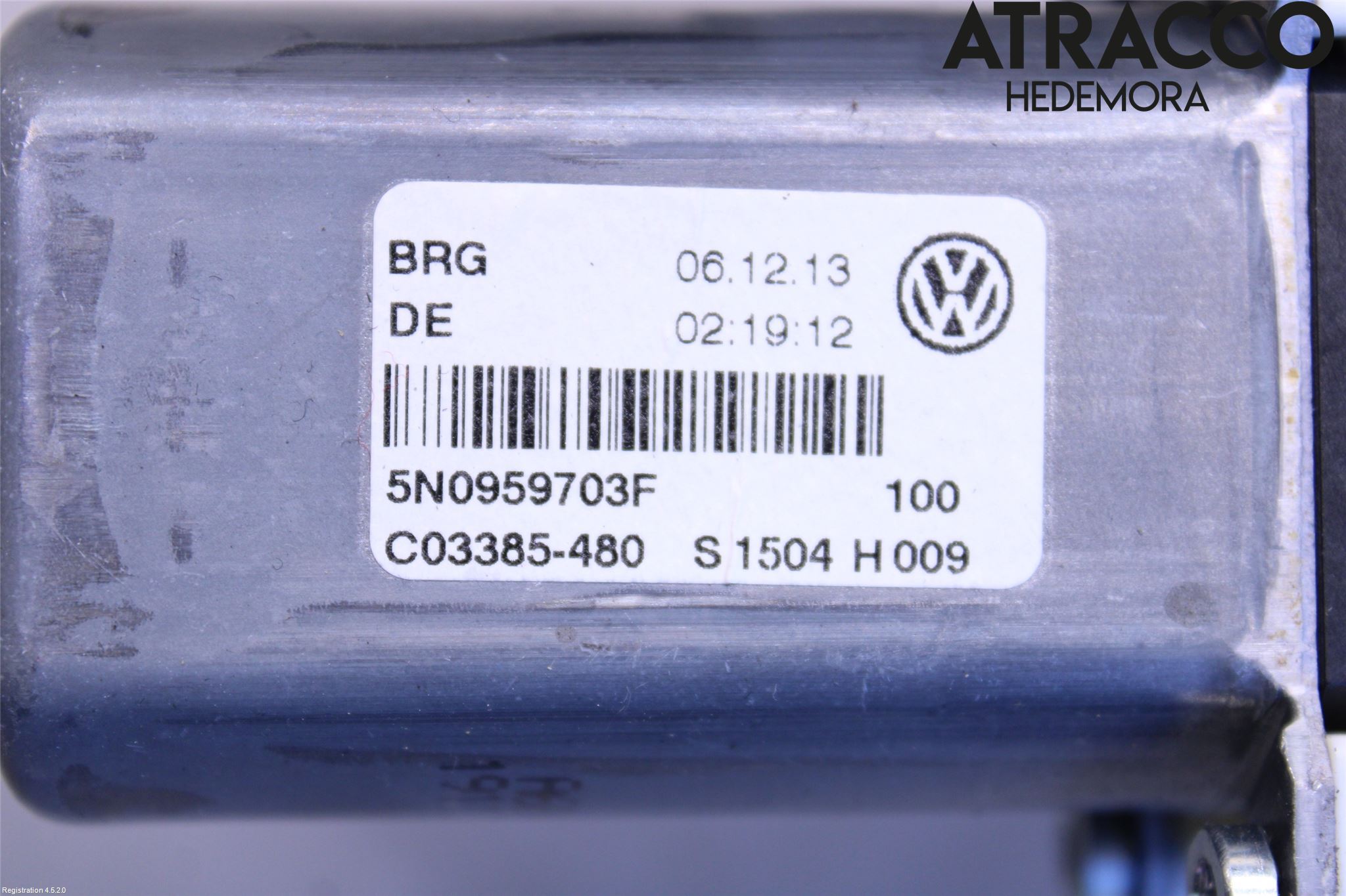 Volkswagen VW TIGUAN 07-16 Vindusheismotor