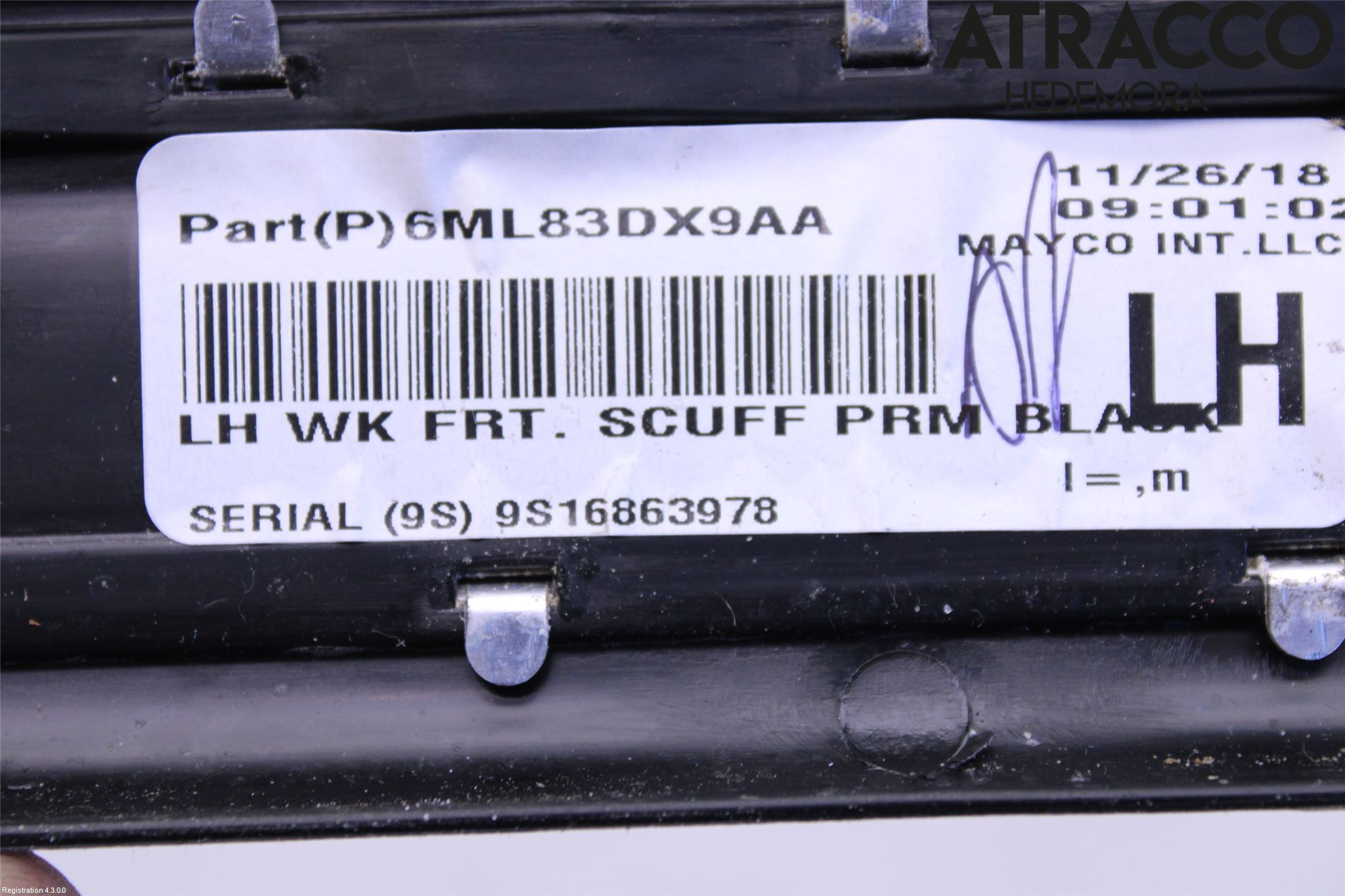 Jeep GRAND CHEROKEE 10-20 Innr Terskel Innstigning