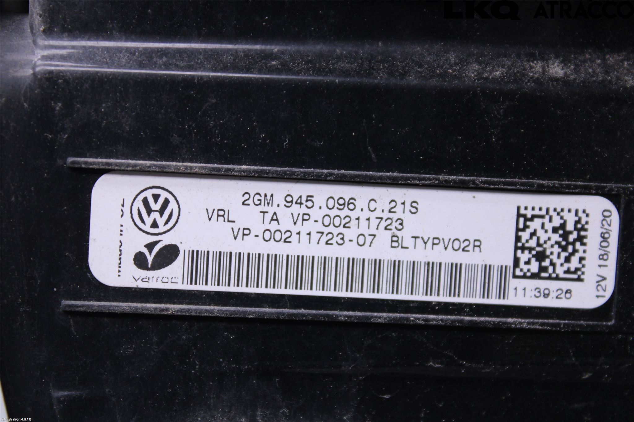 Volkswagen VW T-CROSS 19- Baklykt Høyre