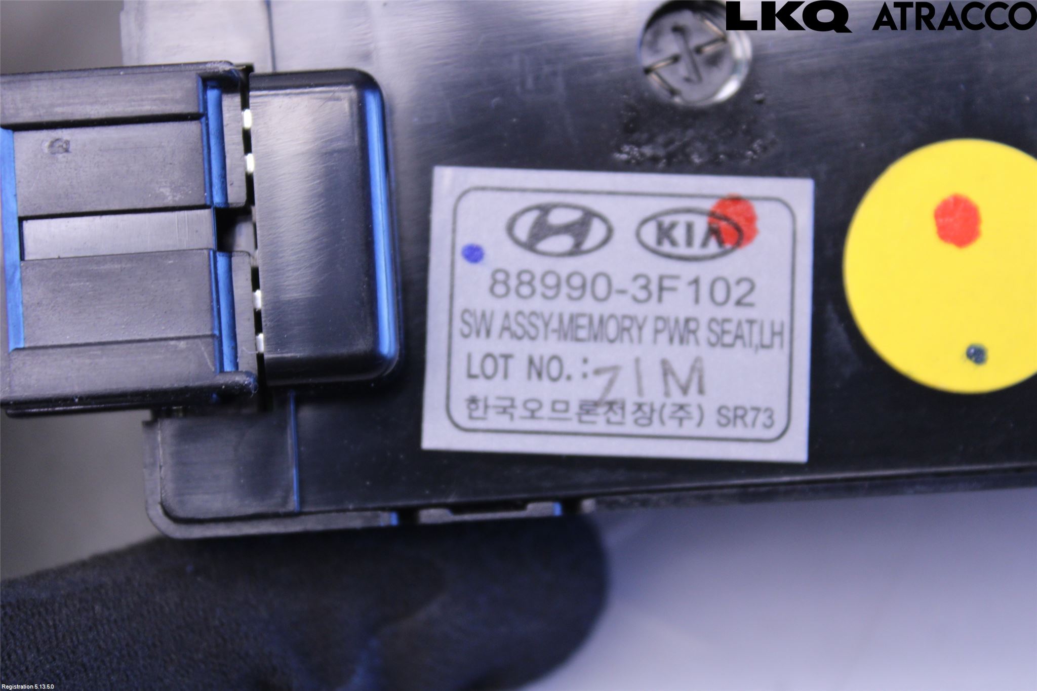 Kia OPIRUS Bryter Sete Regulering
