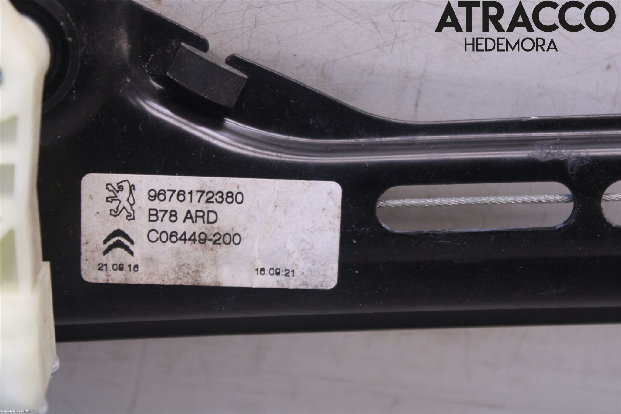 Citroen C4 GRAND PICASSO 14-18 Vindusheis El Komp