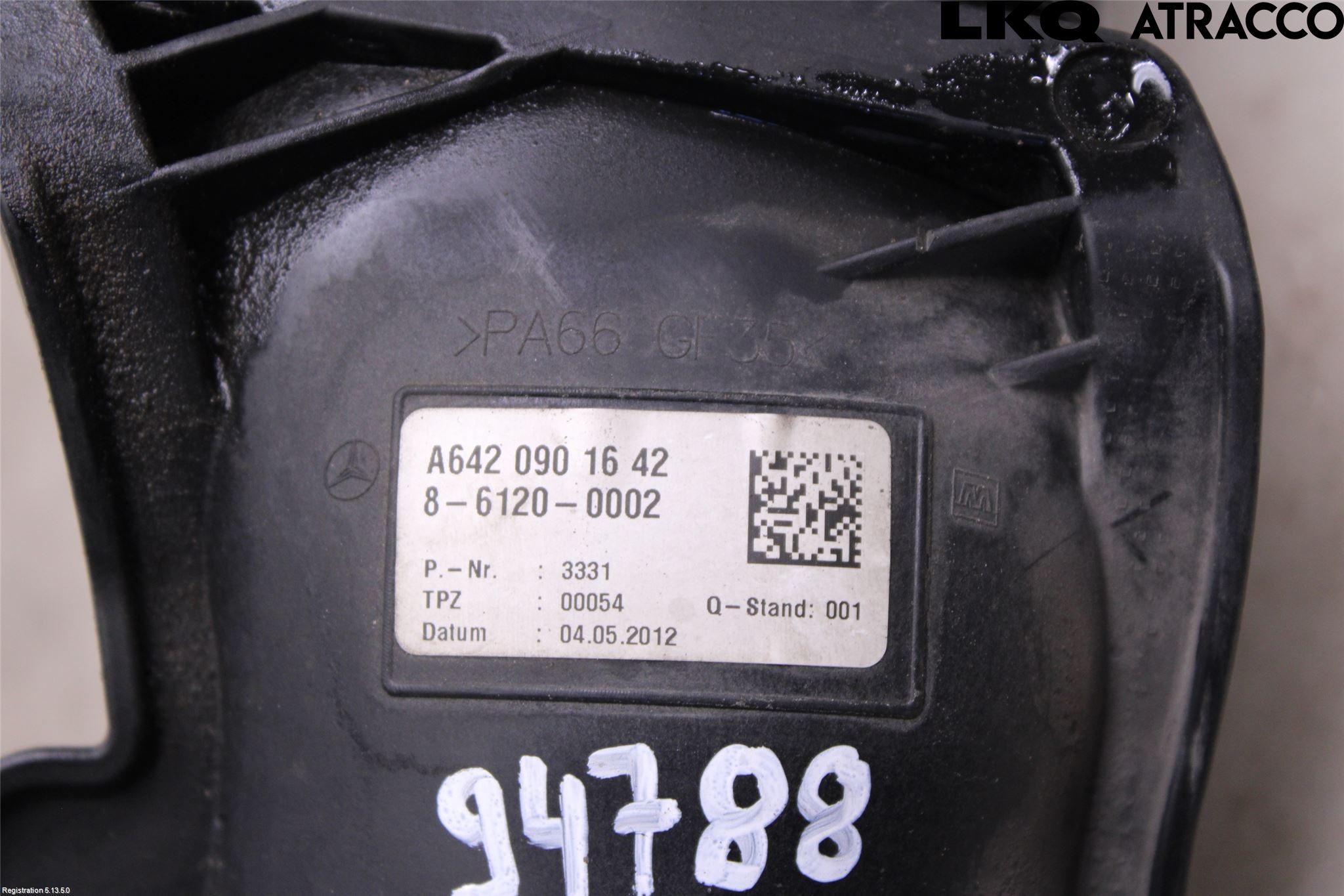 Mercedes-Benz MB CLS (C218/X218) 11-17 Inns Gummibelg - Slange