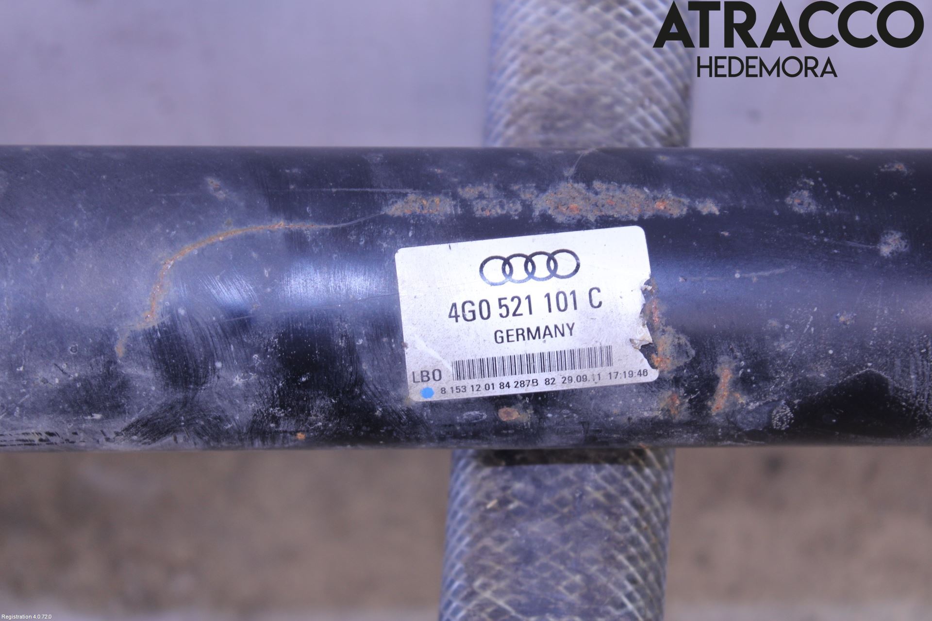 Audi A7/S7 4G 11-17 Mellomaksel Kompl