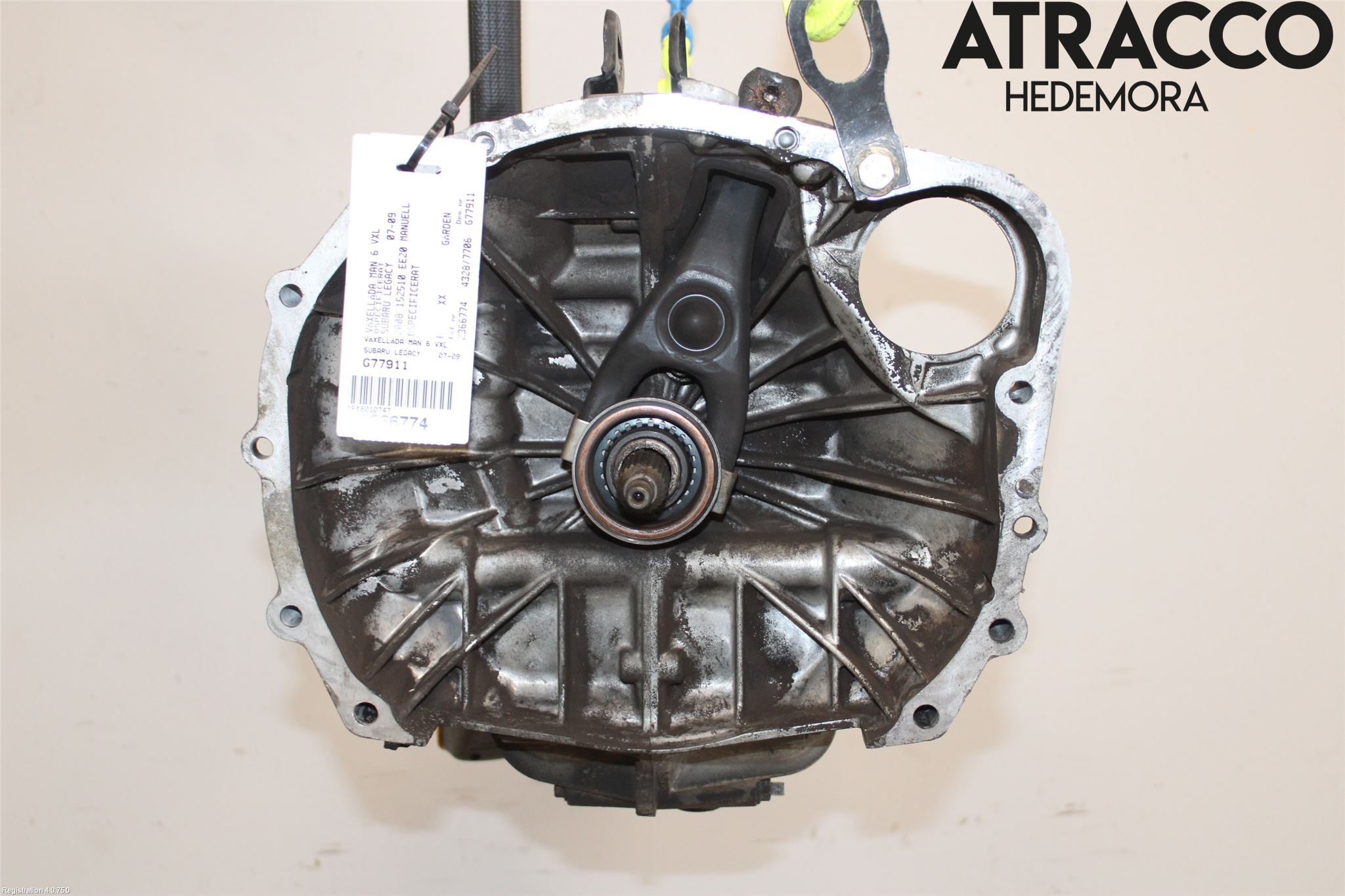 Subaru LEGACY    07-09 Gearkasse 6 Trinn