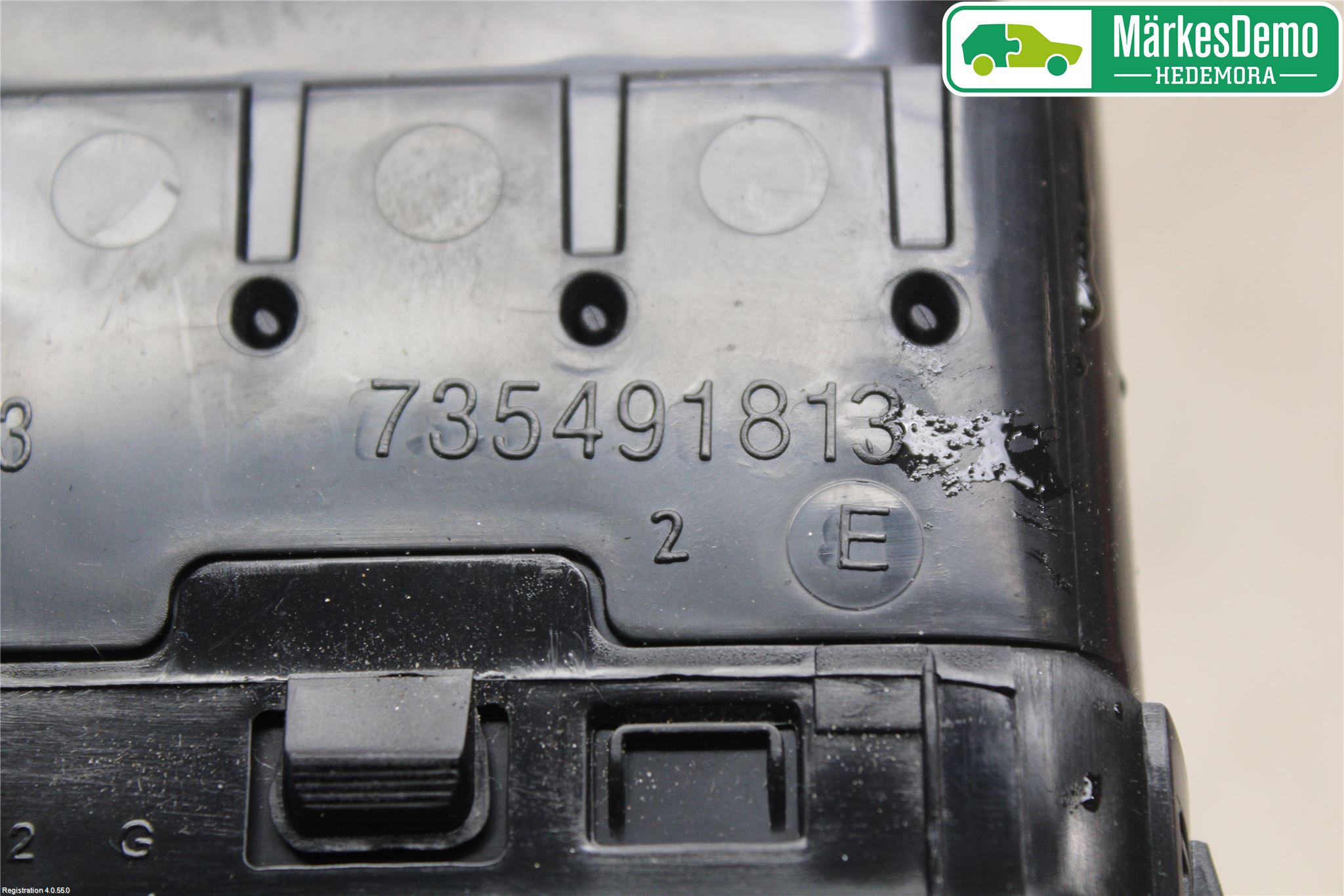 Fiat PANDA 12- Dashbord Kanal - Dyse