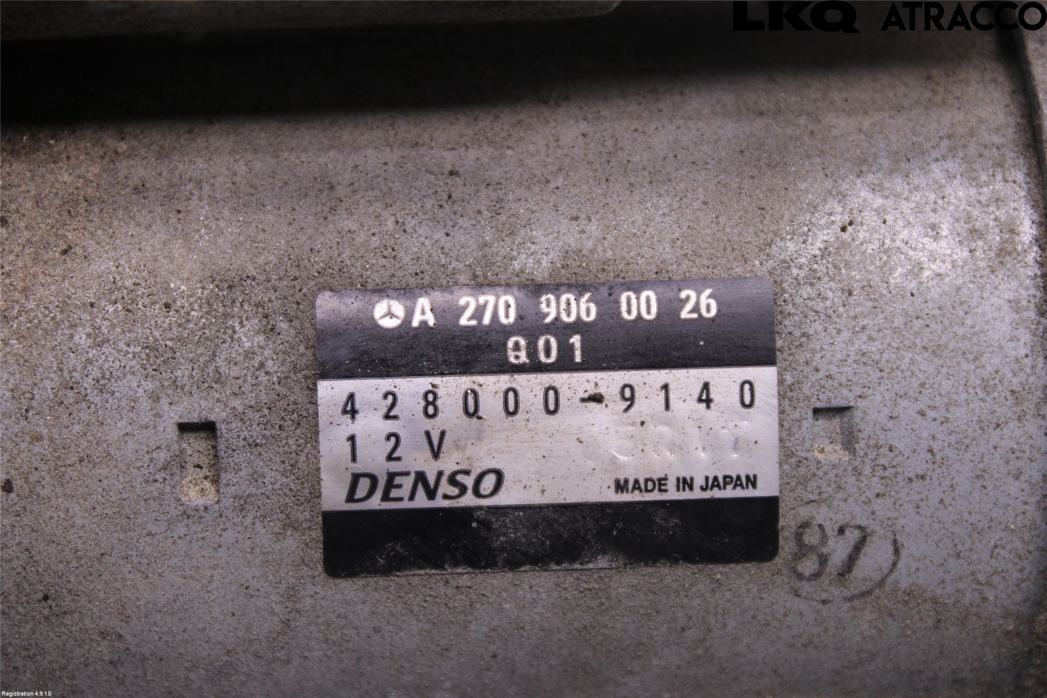 Mercedes-Benz MB GLA-KLASS (X156) 13-20 Startmotor Diesel