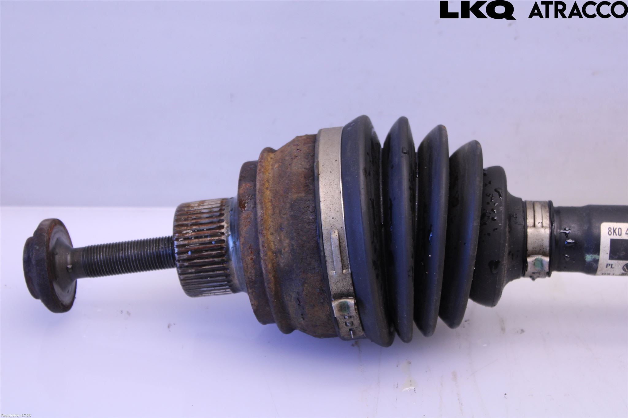 Audi A4/S4 08-11 Drivaksel Foran Kompl Venstre