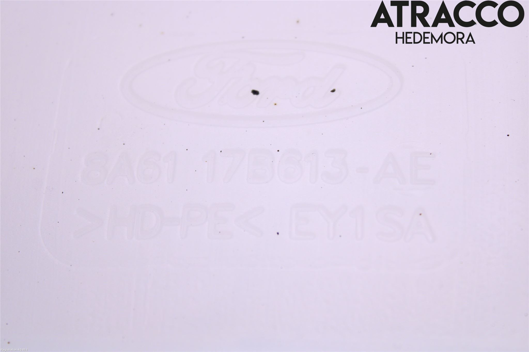 Ford FIESTA 09-12 Spylerbeholder Frontrute