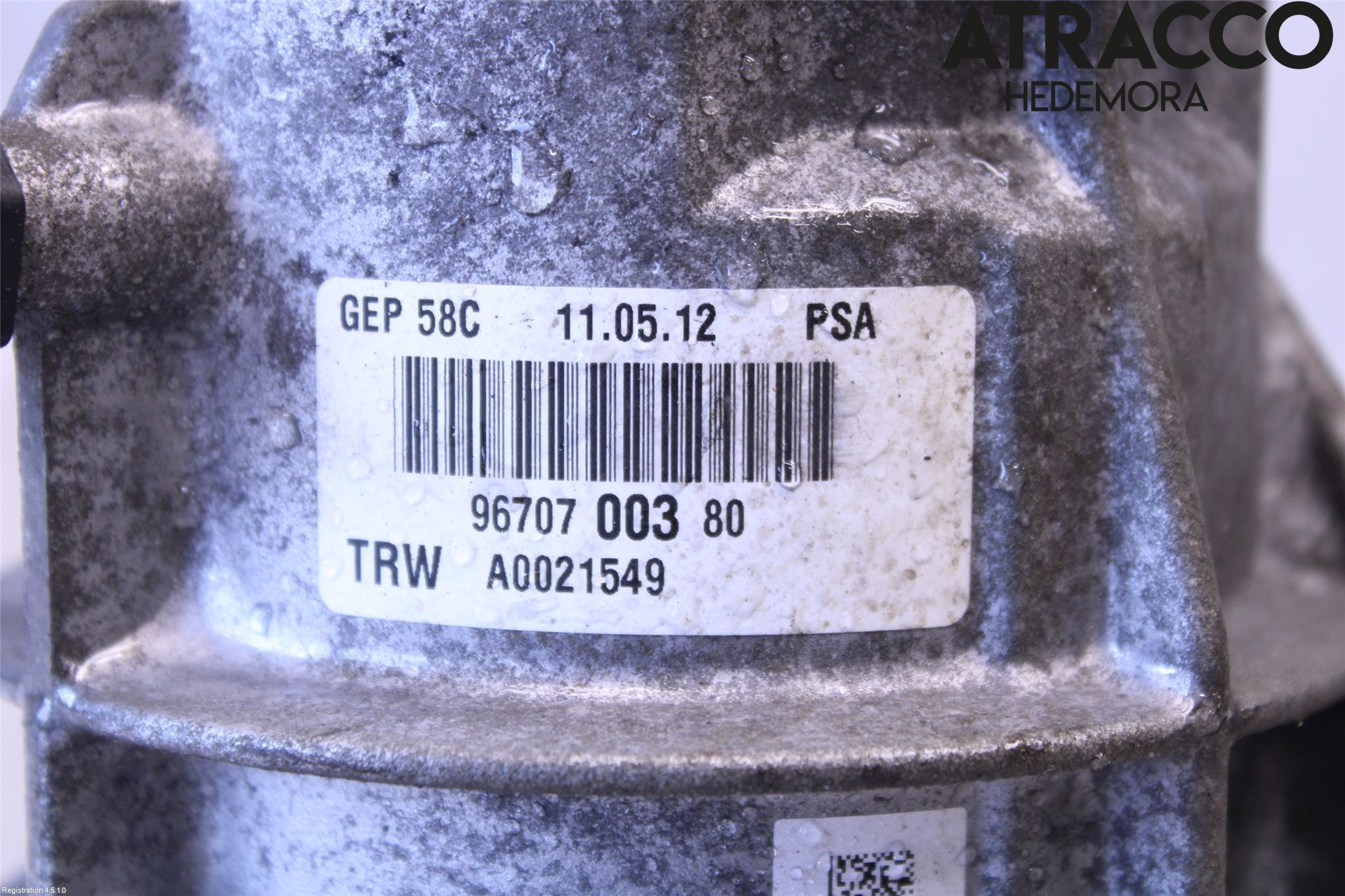 Peugeot 308 08-13 Servostyring Eletrisk Pumpe