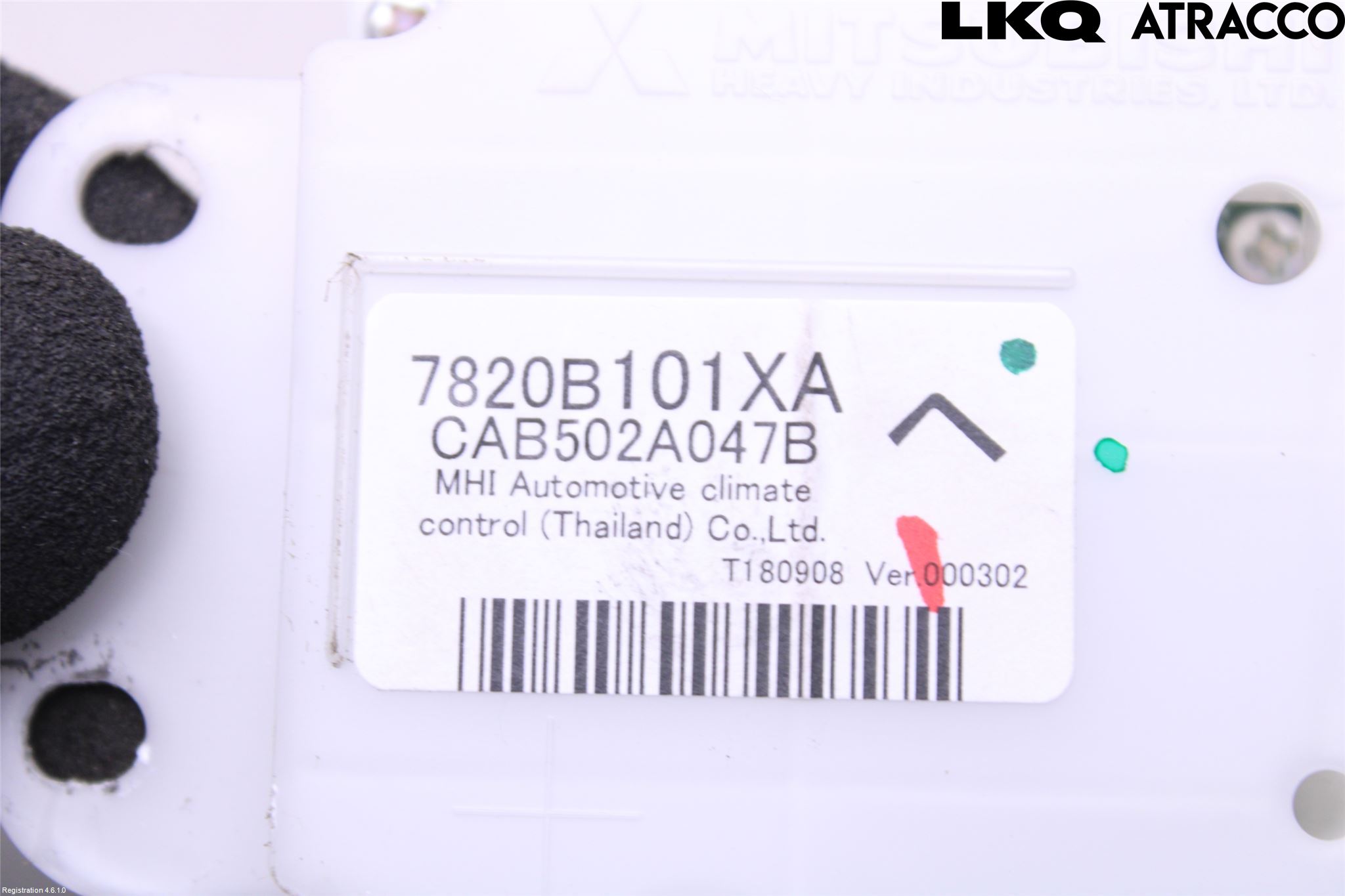 Mitsubishi OUTLANDER 13-21 Varme Ac Betjening-Display