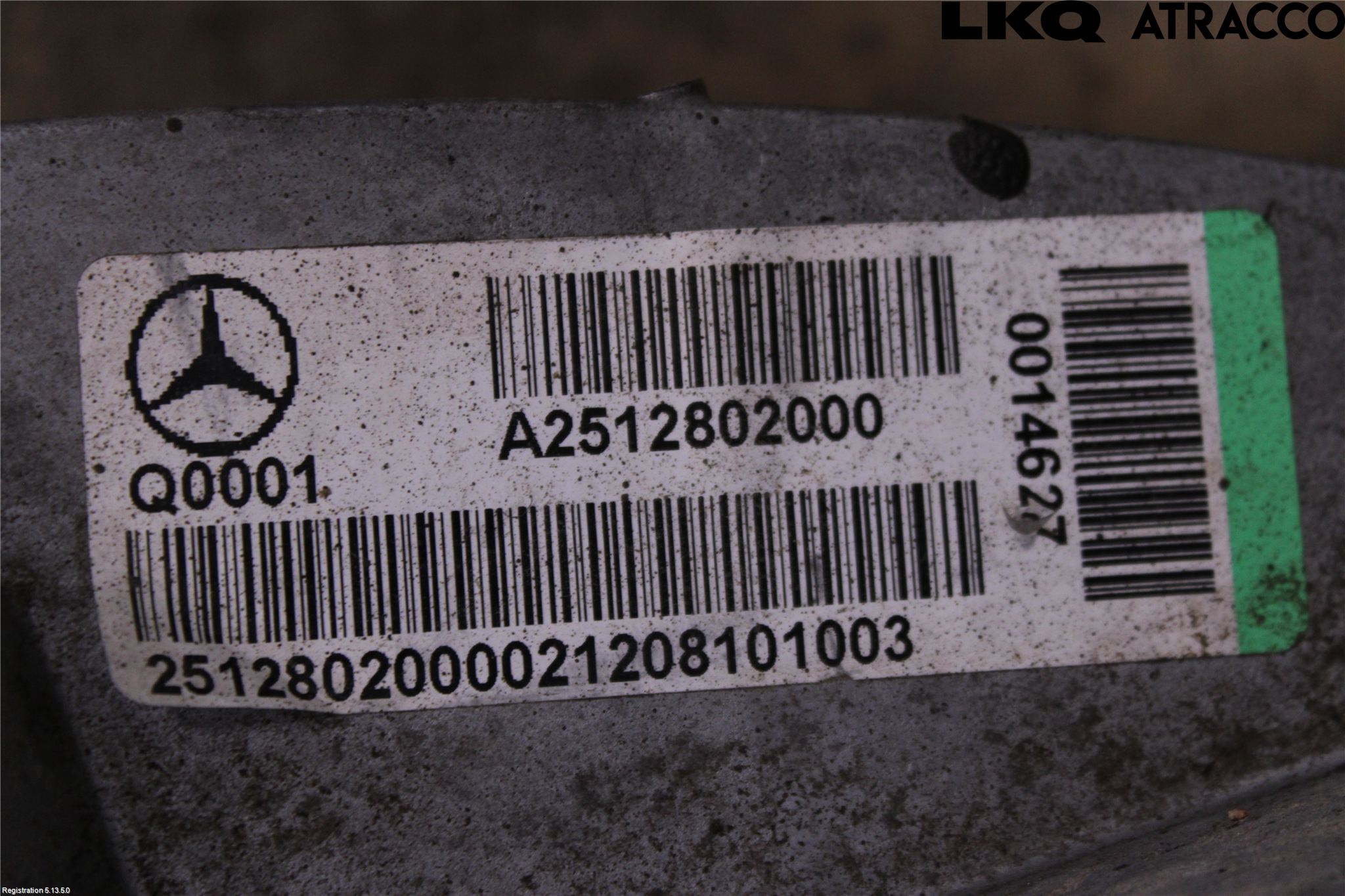 Mercedes-Benz MB ML/GLE-KLASS (W166) 12-18 Gearkasse Fordelingskasse