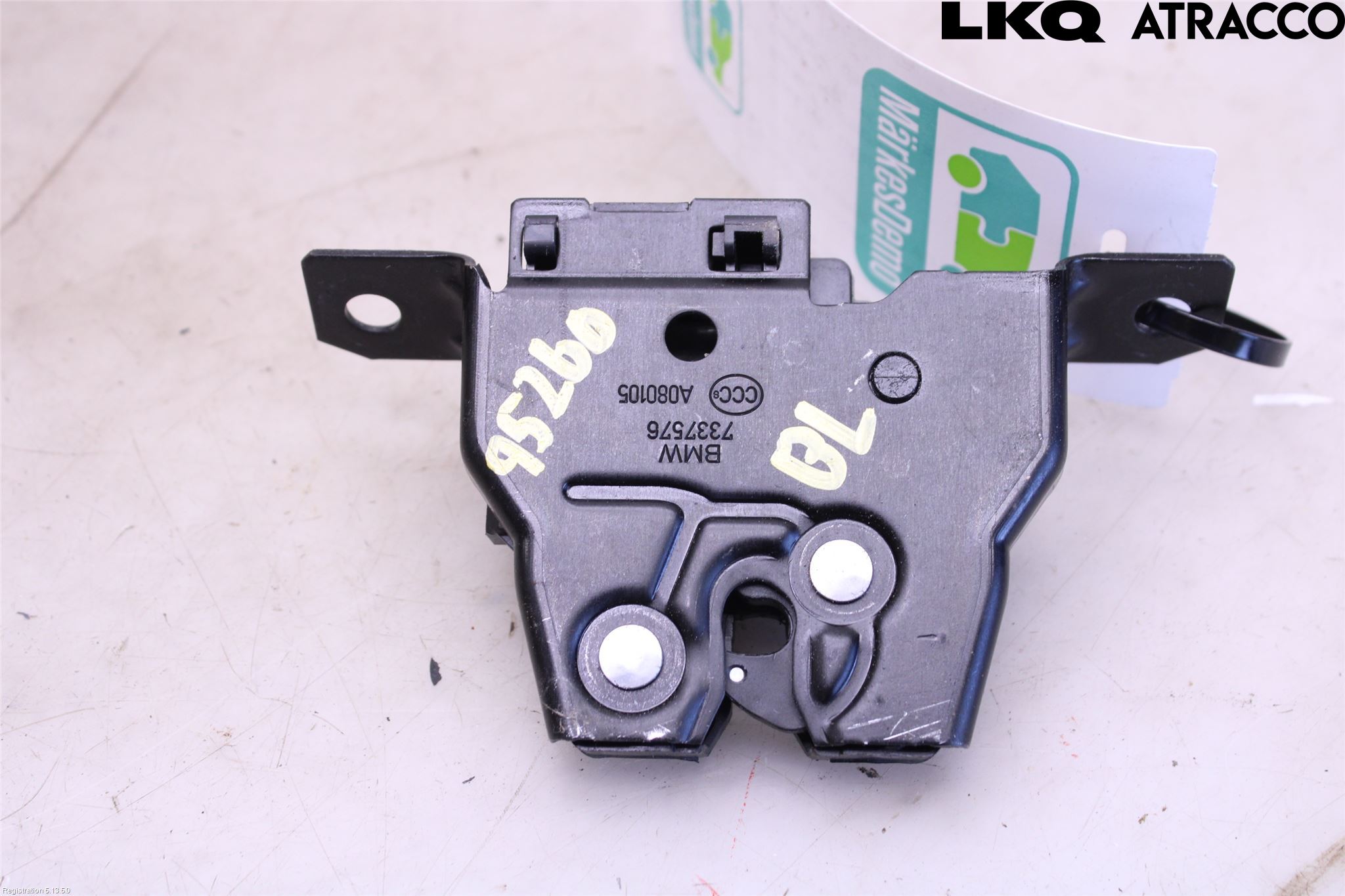 Mini ONE/COOPER 3DR F56 14-24 Bakluke-Lokk Låsekasse