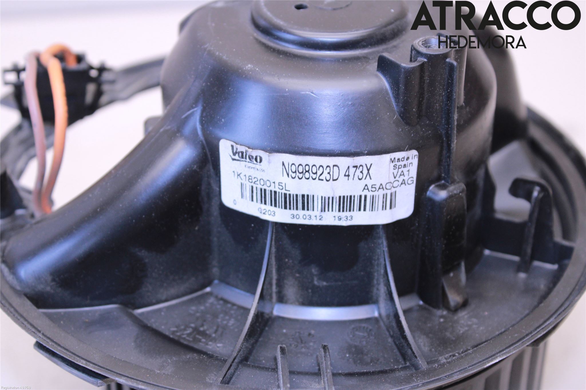 Volkswagen VW SHARAN 11- Varme Ac Varmeapparatvifte