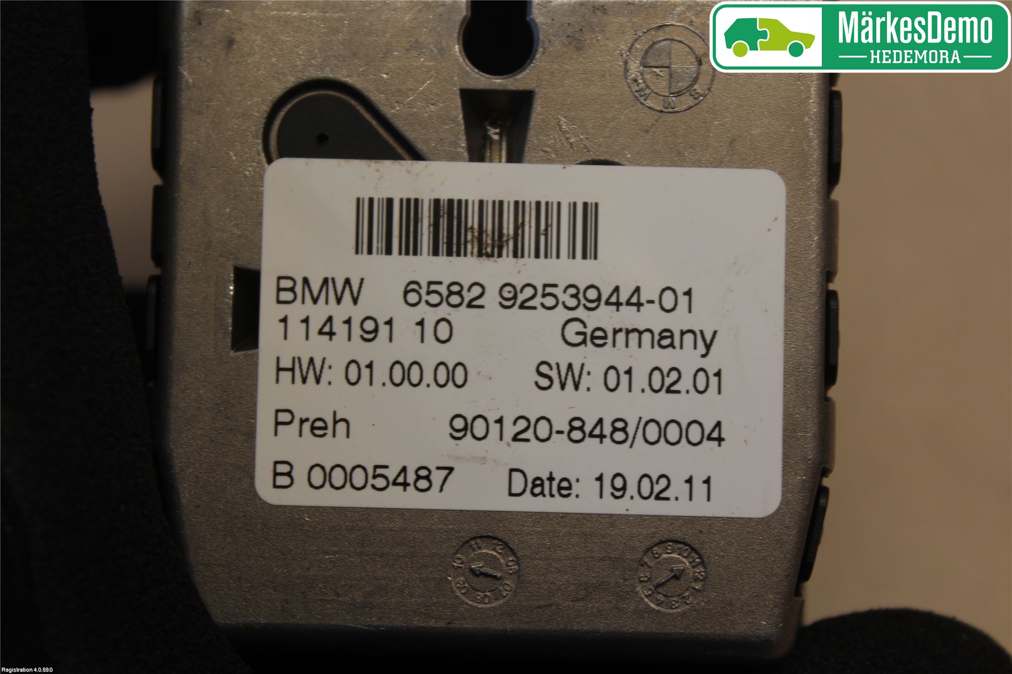 BMW X3 F25 10-17 Bryter Cruisekontroll