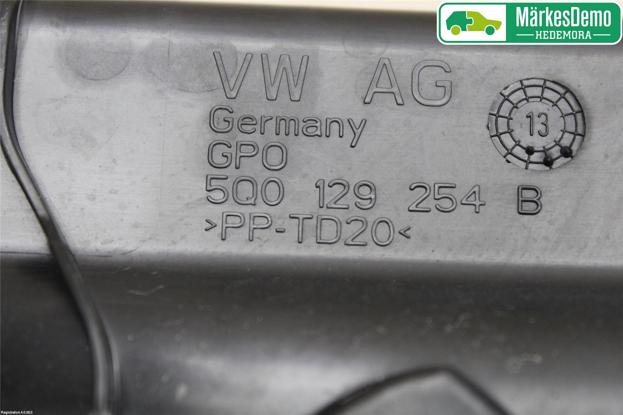 Volkswagen VW GOLF / E-GOLF VII 13-20 Luftstyring Front