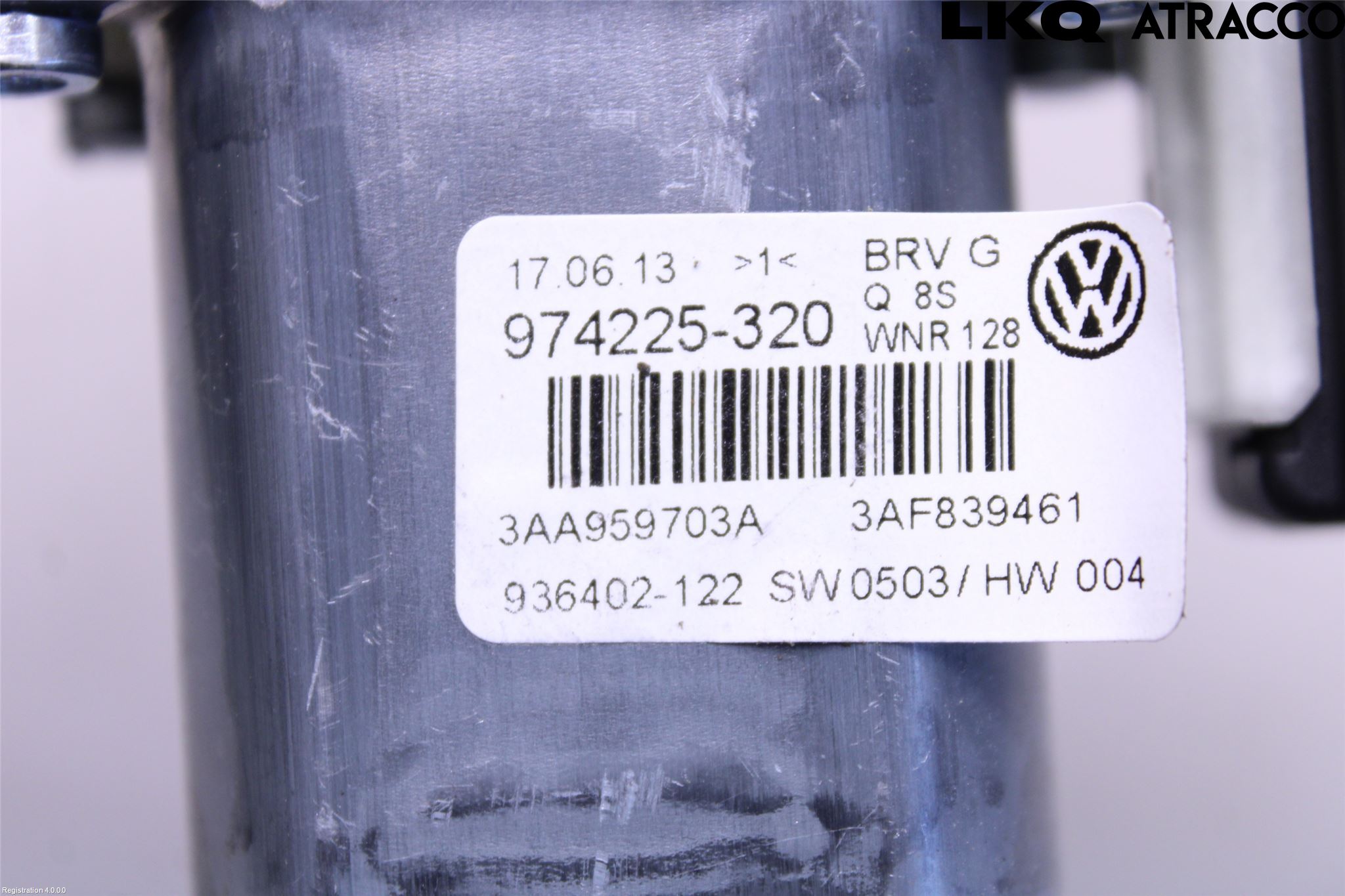 Volkswagen VW PASSAT 11-14 Vindusheismotor