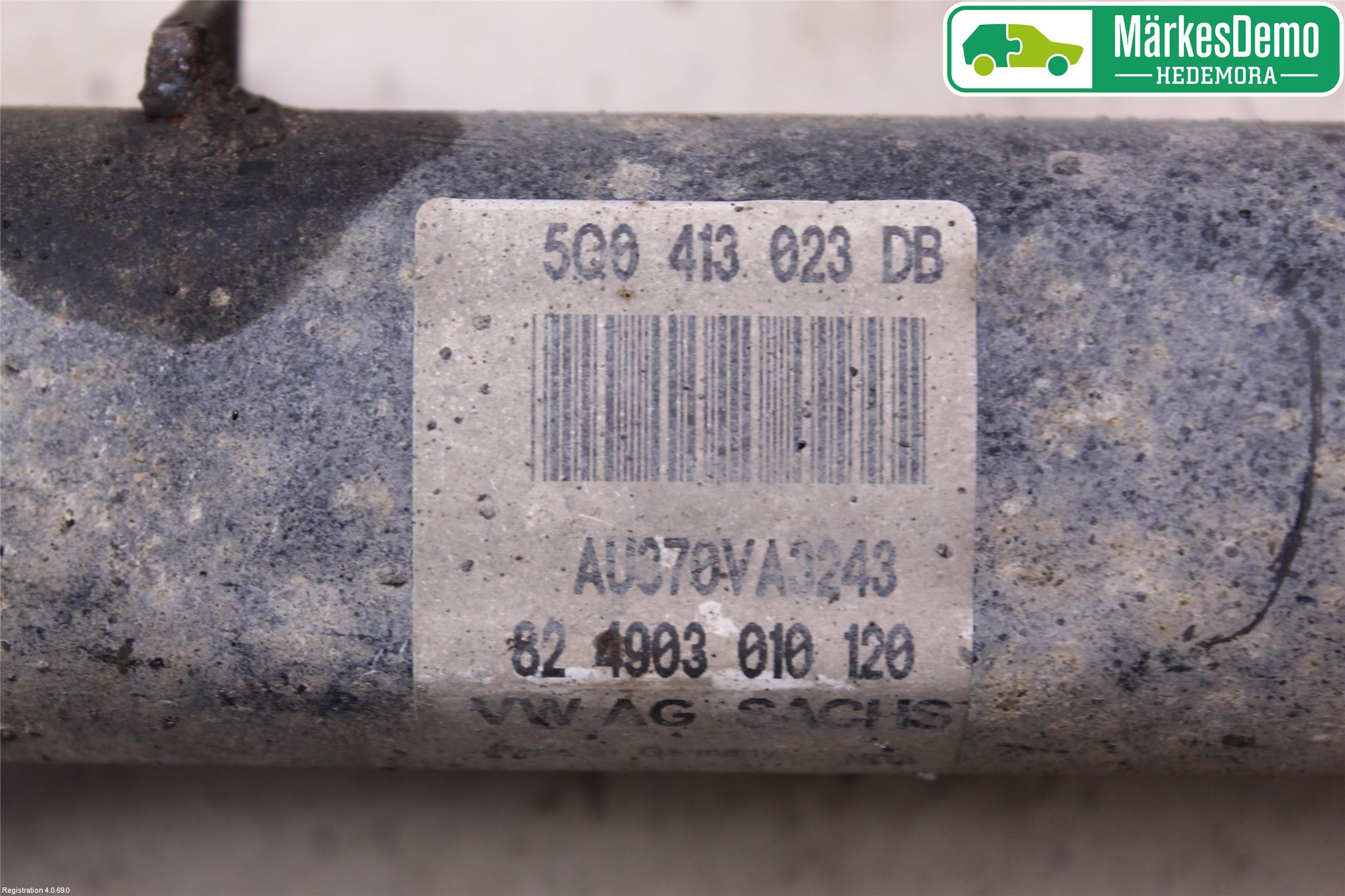 Audi A3/S3 8V 13-20 Fjærbein Foran Høyre