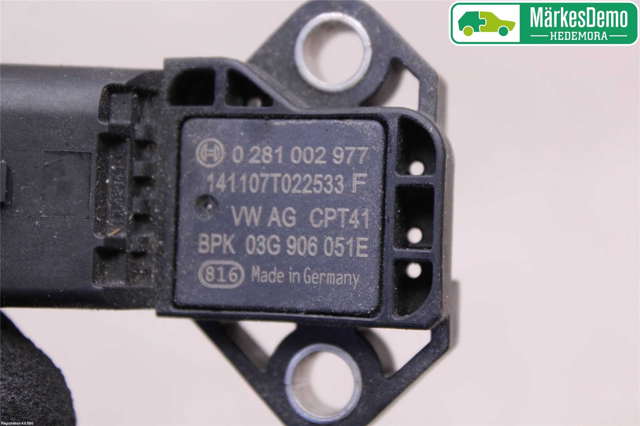 Skoda FABIA 15-21 Inns Map - Trykkføler