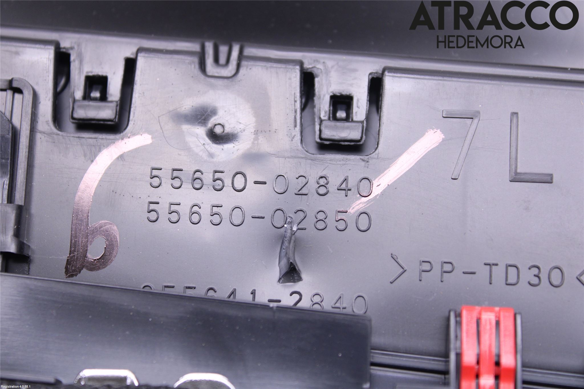 Toyota COROLLA 19- Dashbord Kanal - Dyse