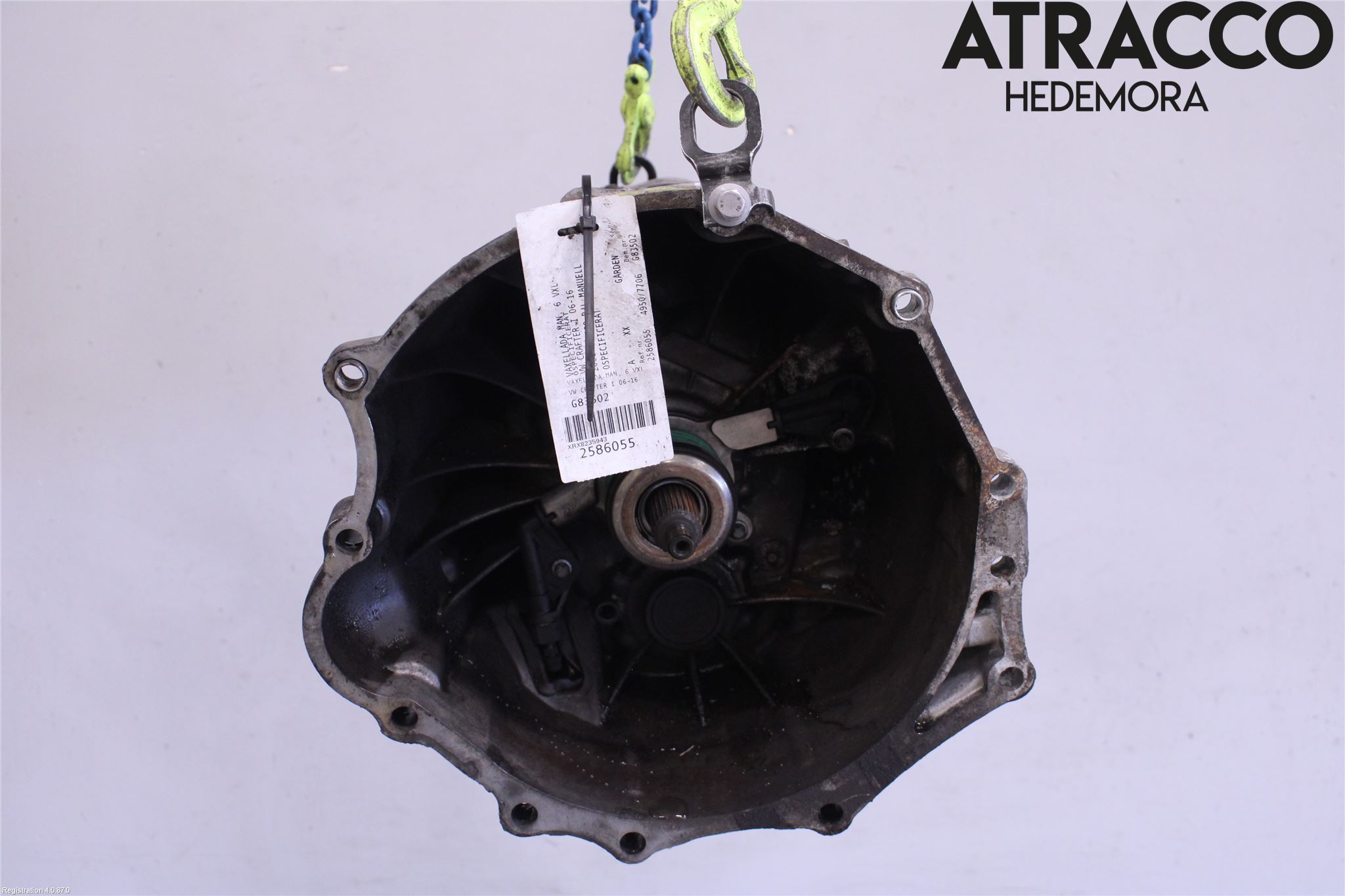 Volkswagen VW CRAFTER 06-16 Gearkasse 6 Trinn