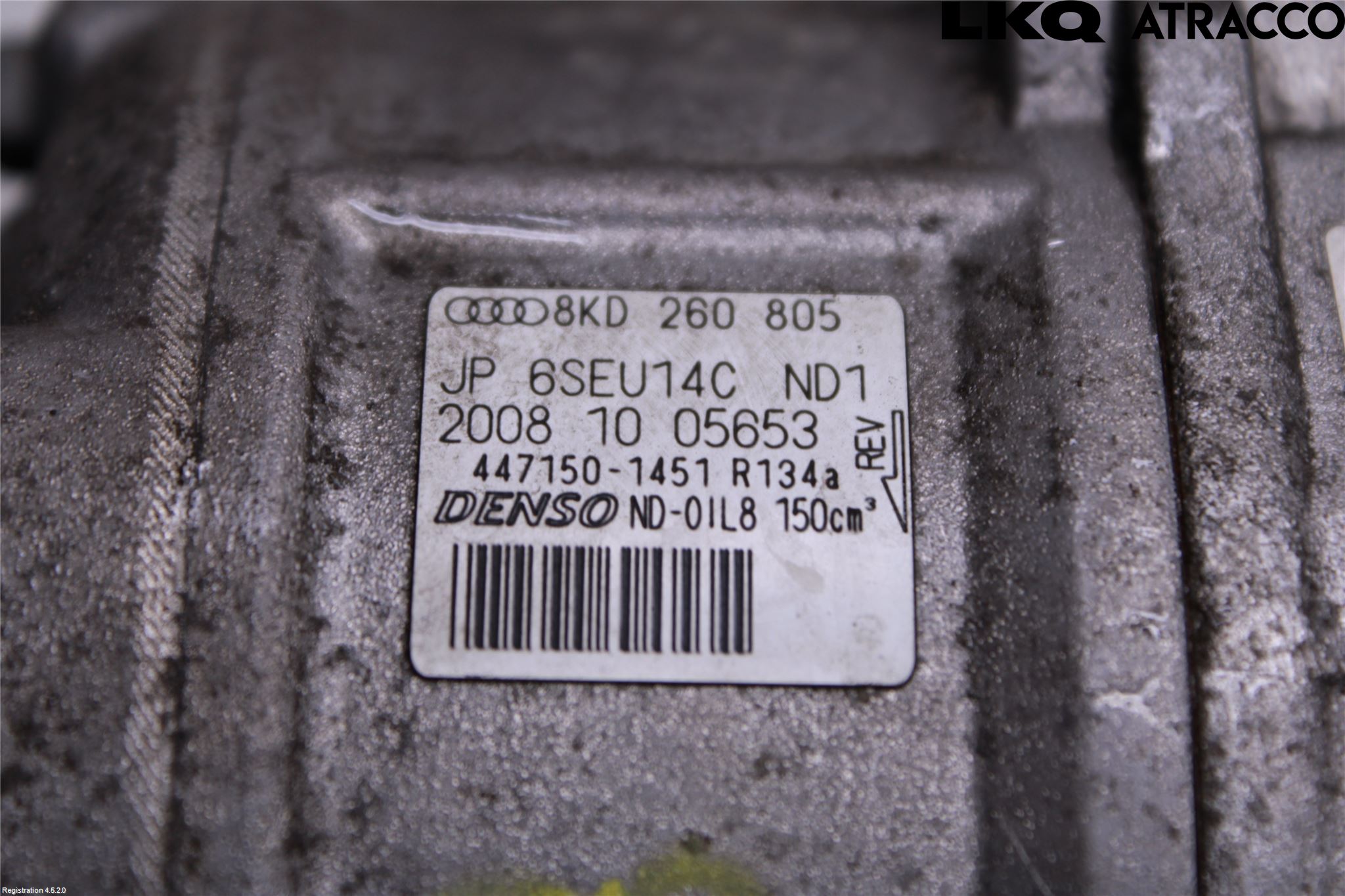 Audi Q5 09-16 Varme Ac Kompressor