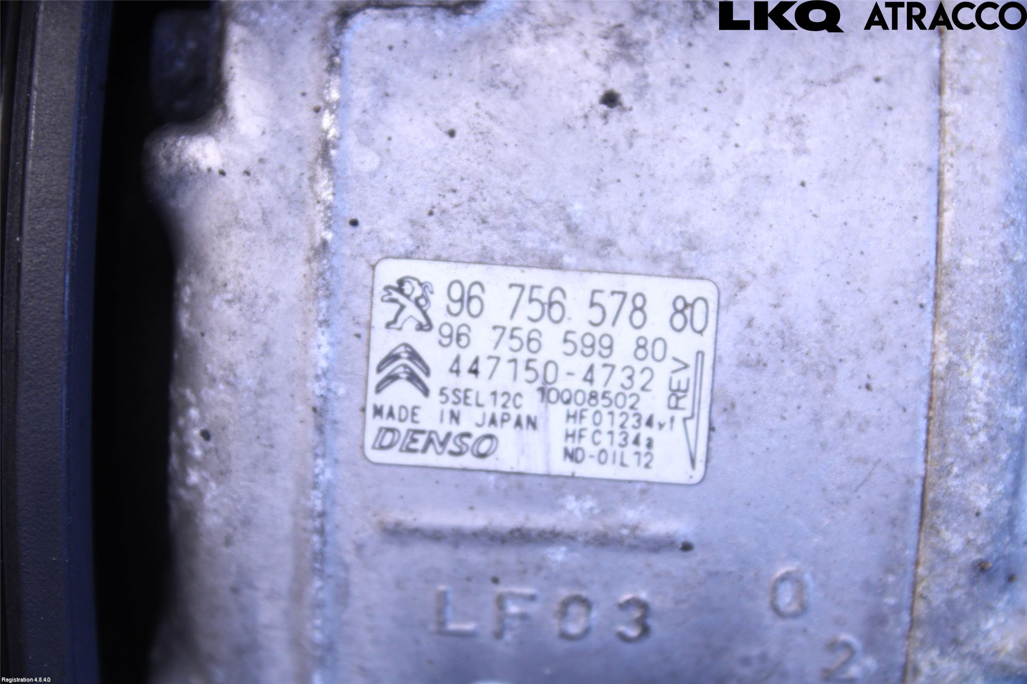 Peugeot 308 14-21 Varme Ac Kompressor