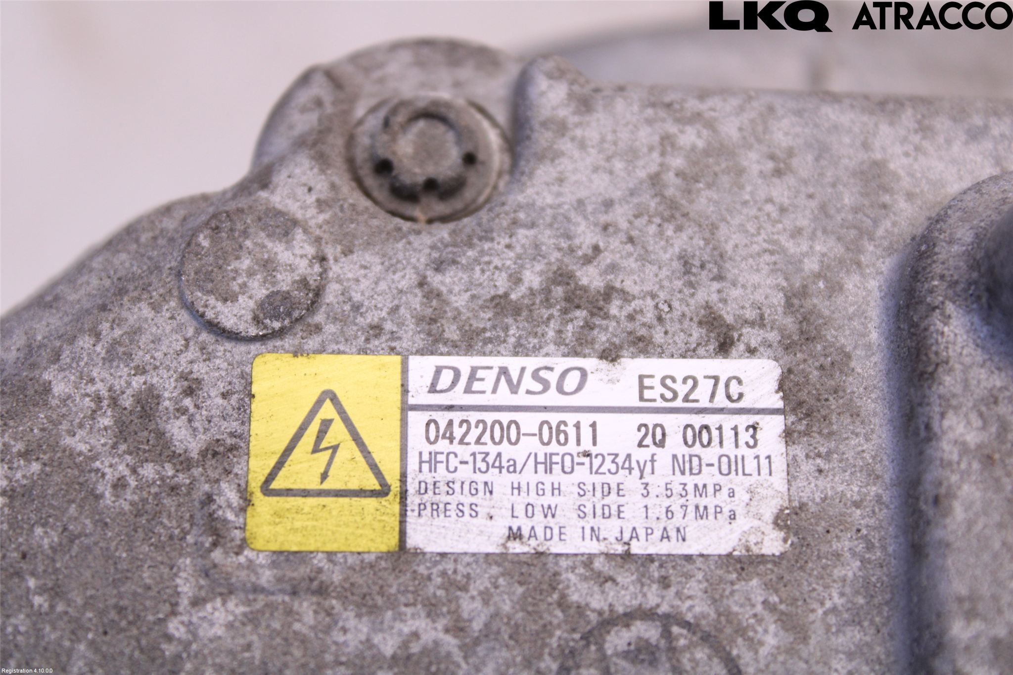 Lexus RX AL10 09-15 Varme Ac Kompressor
