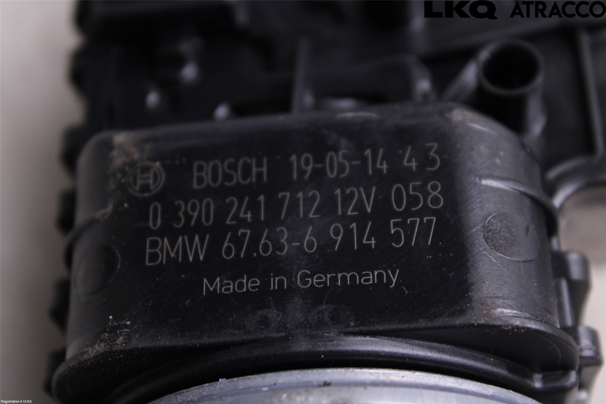 BMW X3 E83     03-10 Viskermotor Frontrute