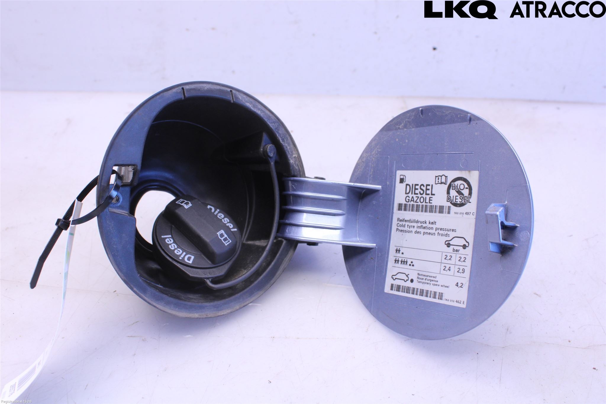 Volkswagen VW GOLF PLUS/CROSS GOLF 04-14 Drivstoff Tankluke