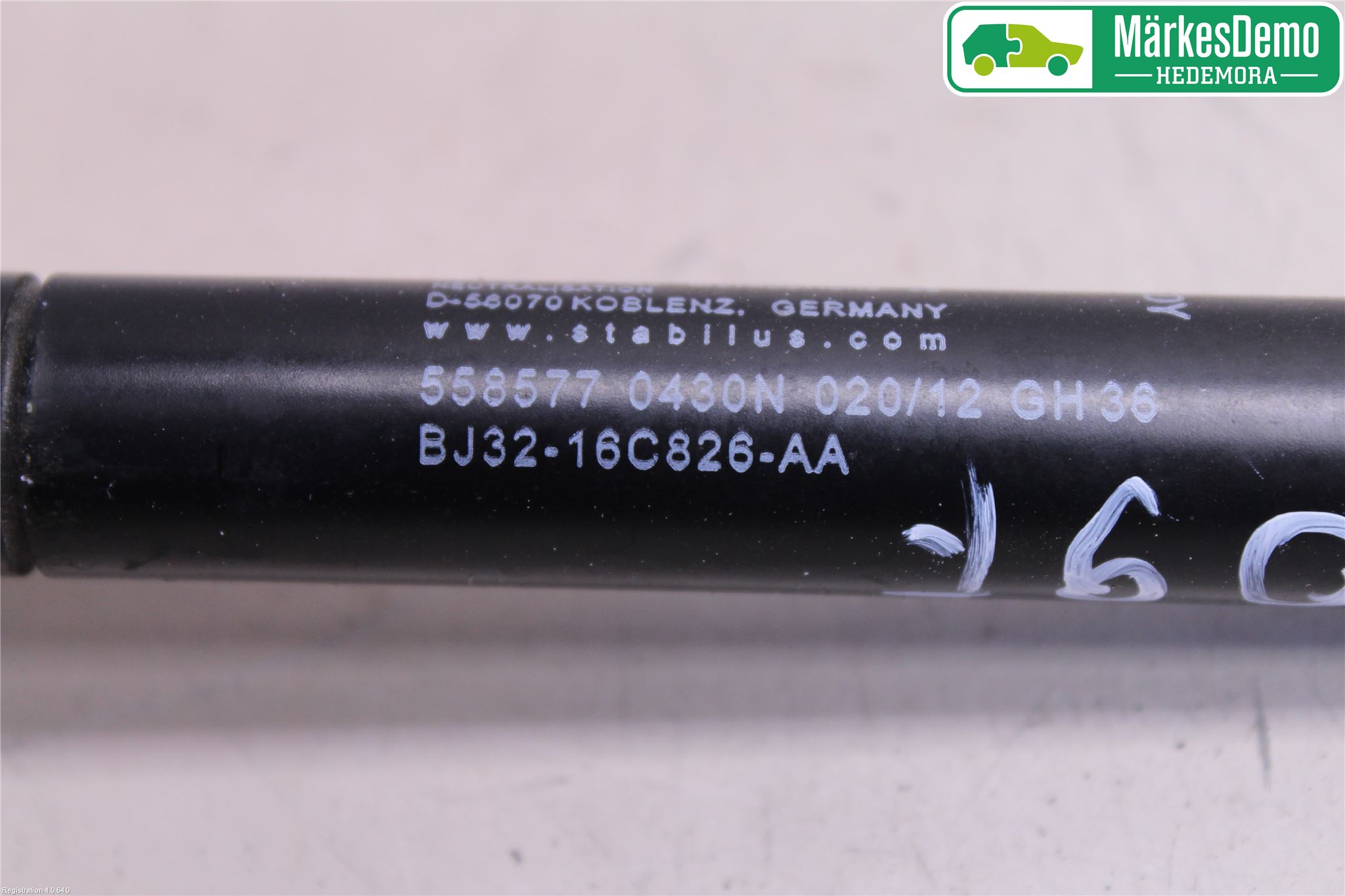 Landrover LAND ROVER RANGE ROVER EVOQUE (L538) 11-18 Panser Demper-Gassfjær
