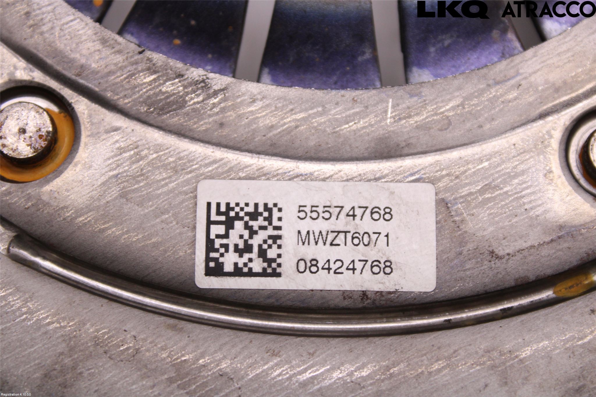 Opel ASTRA K 16-22 Clutch Trykkplate