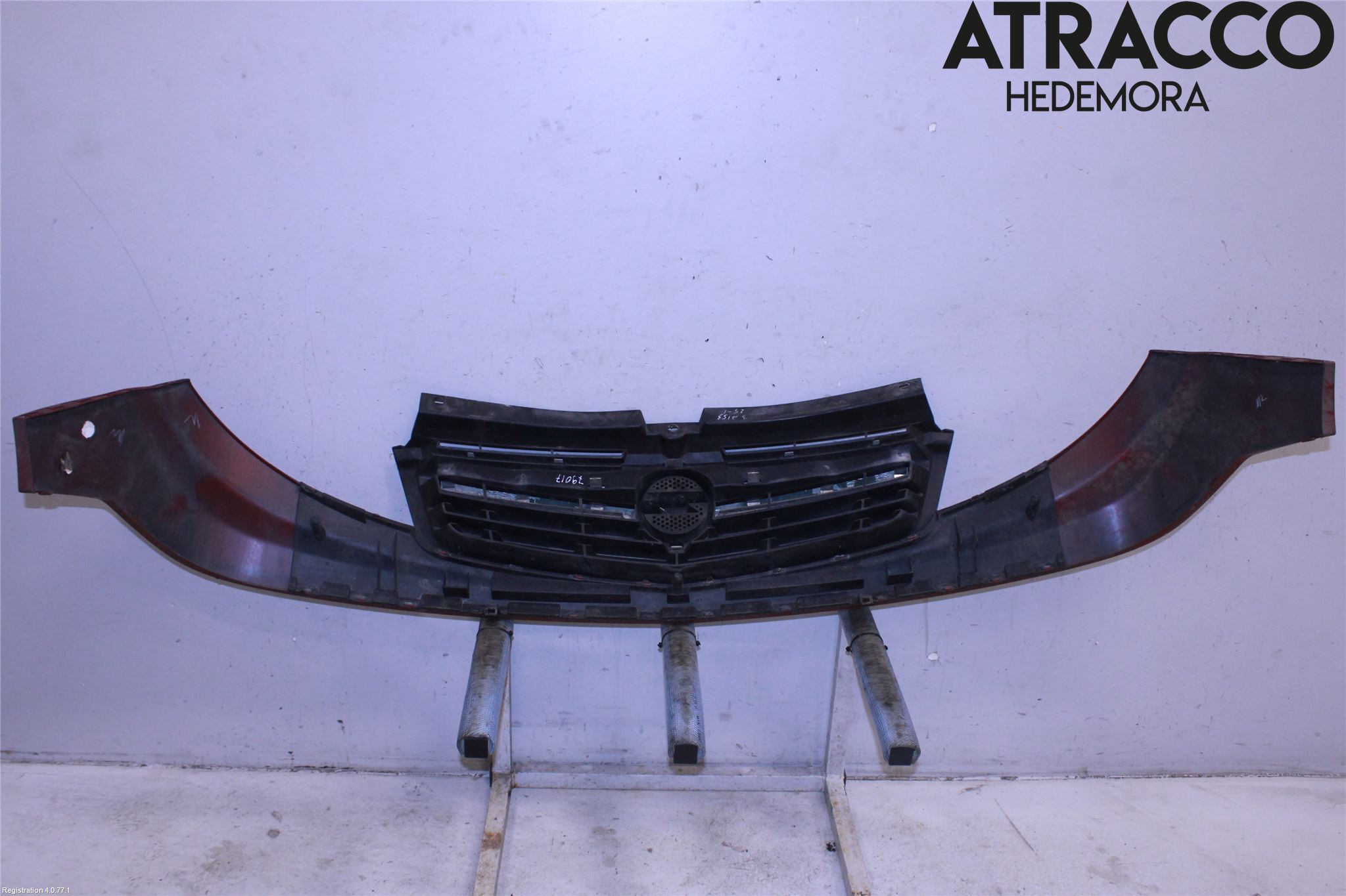 Opel VIVARO 01-14 Støtfanger Foran Plastdeksel