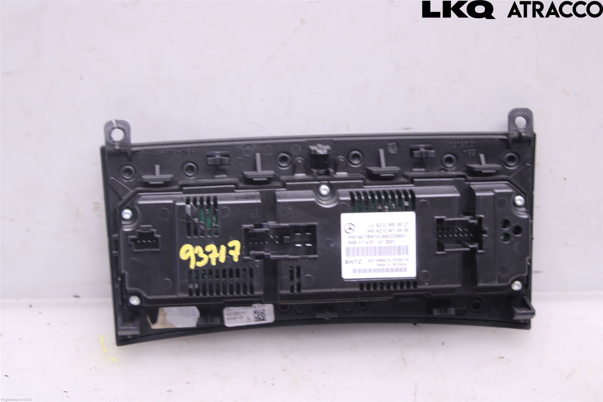Mercedes-Benz MB E-KLASS (W212) 09-16 Varme Ac Betjening-Display