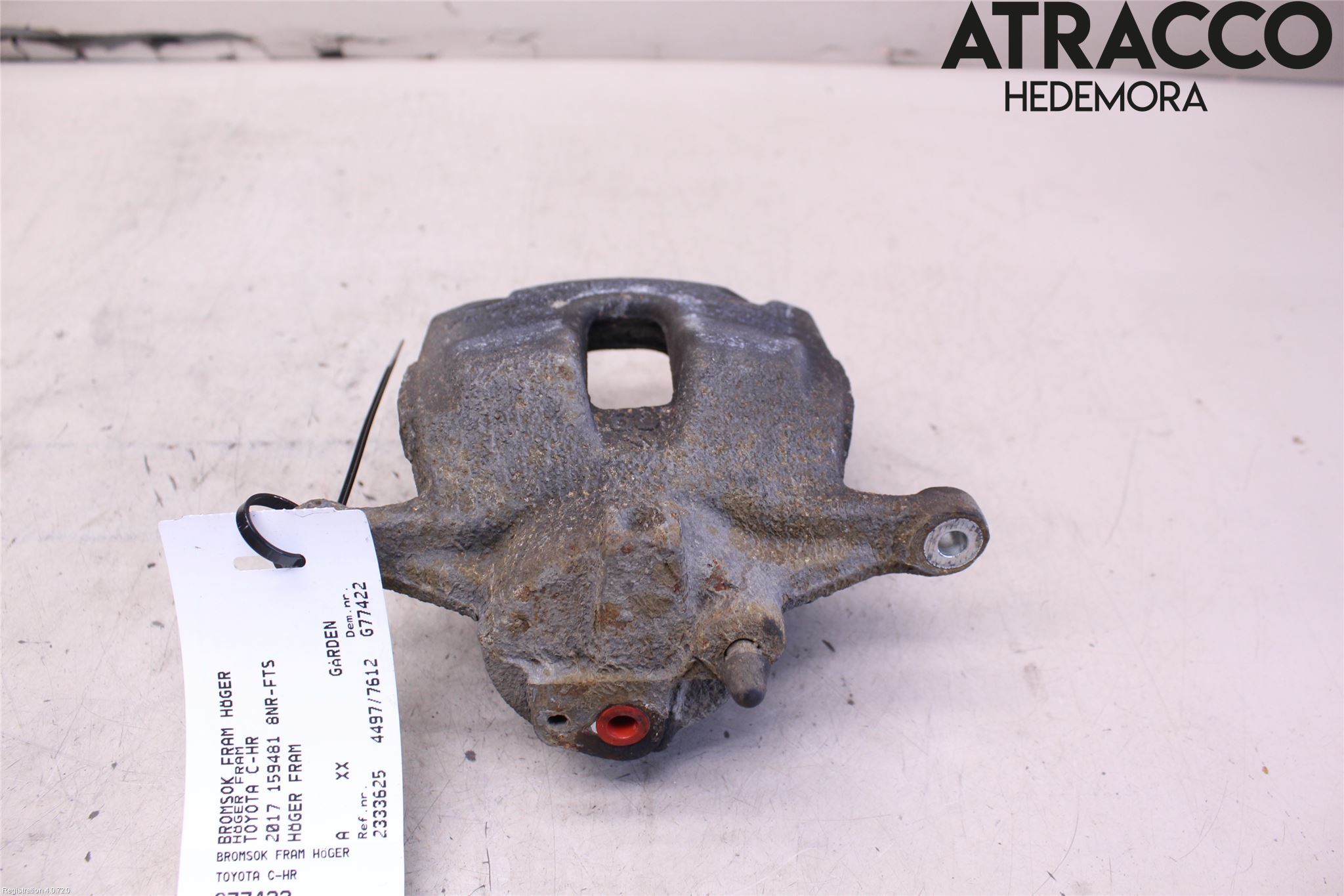Toyota C-HR 16-23 Bremsecaliper Foran Høyre