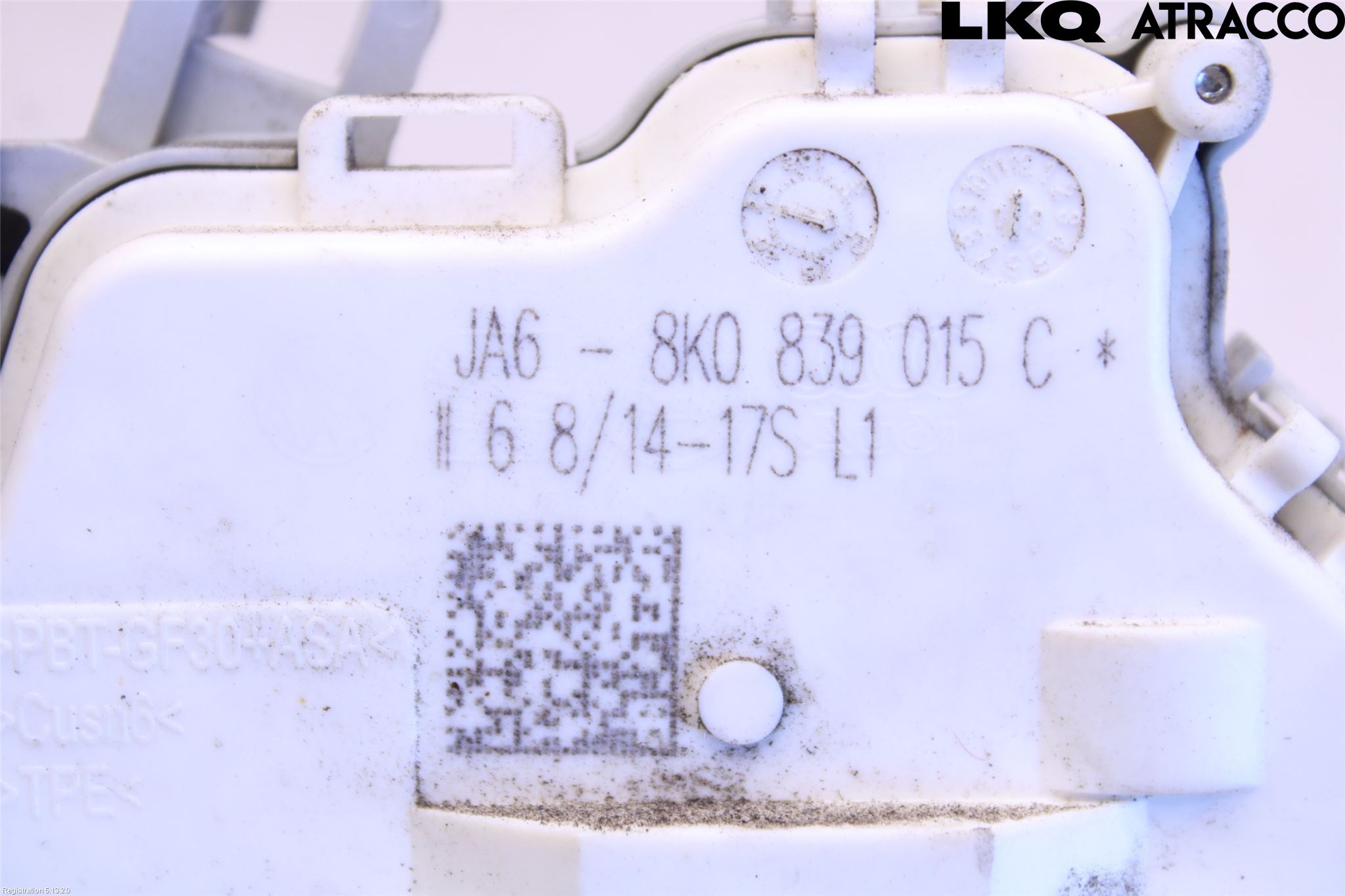 Audi A4 12-15 Dørlås - Låsekasse