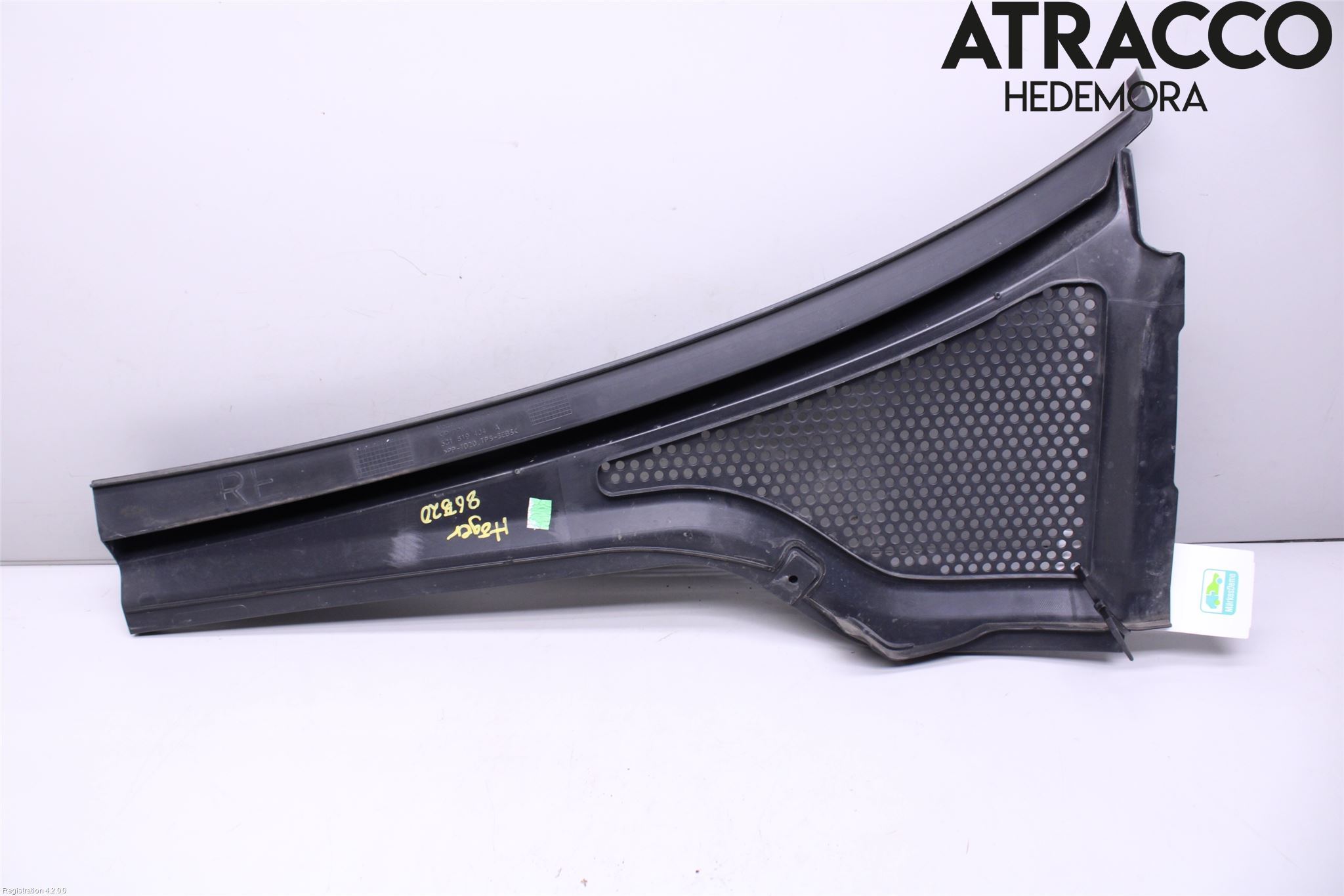 Volkswagen VW GOLF / E-GOLF VII 13-20 Visker Deksel-Grill-Under Frr